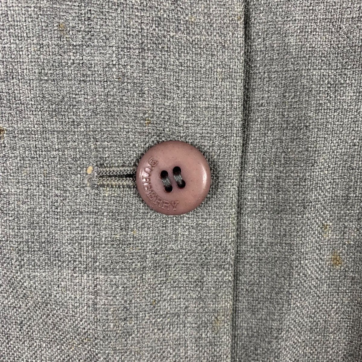 Burberry Vintage BURBERRY LONDON PRORSUM Grey Classic Blazer Sport Size M / US 6-8 / IT 42-44 - 3 Thumbnail