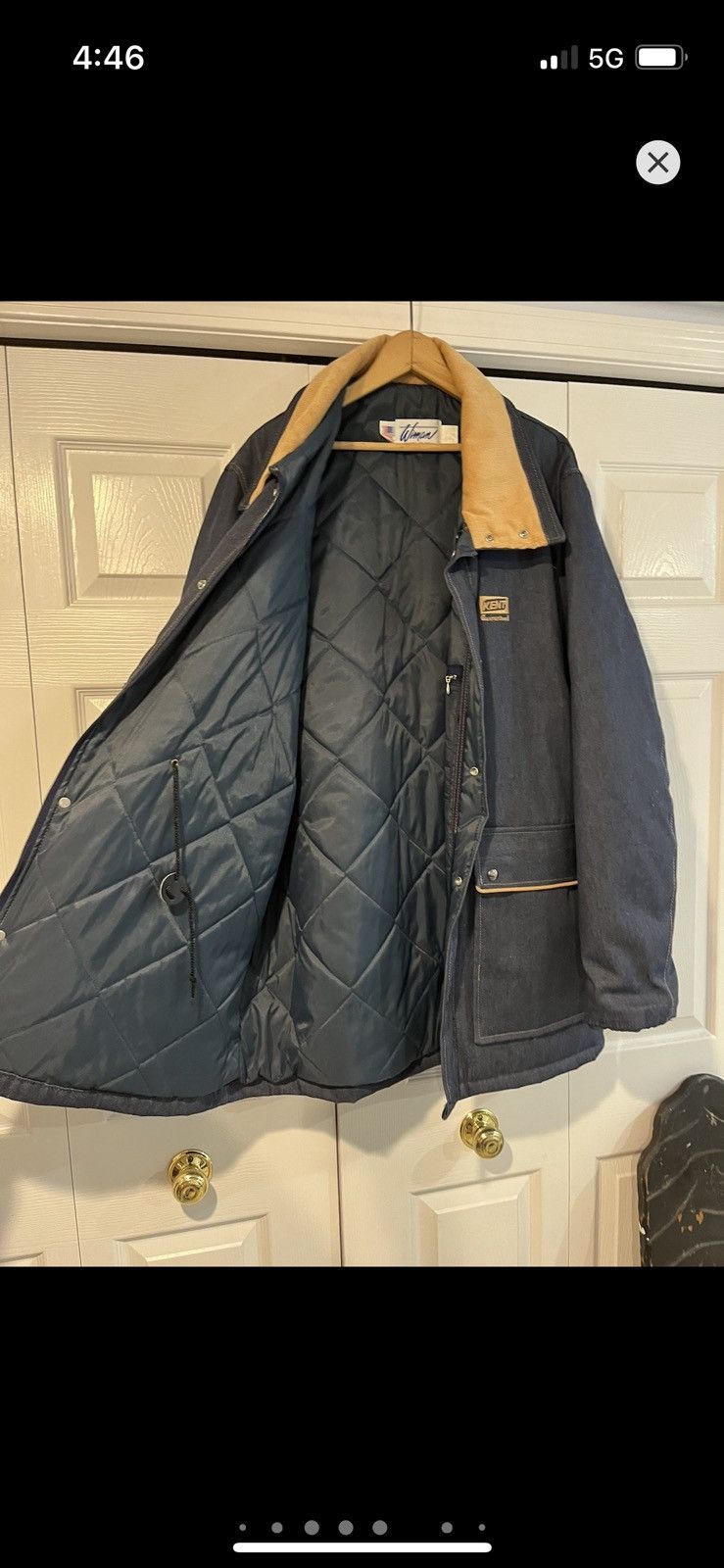 Carhartt Denim Heavy Duty Canvas Jacket XXL Size US XXL / EU 58 / 5 - 8 Thumbnail