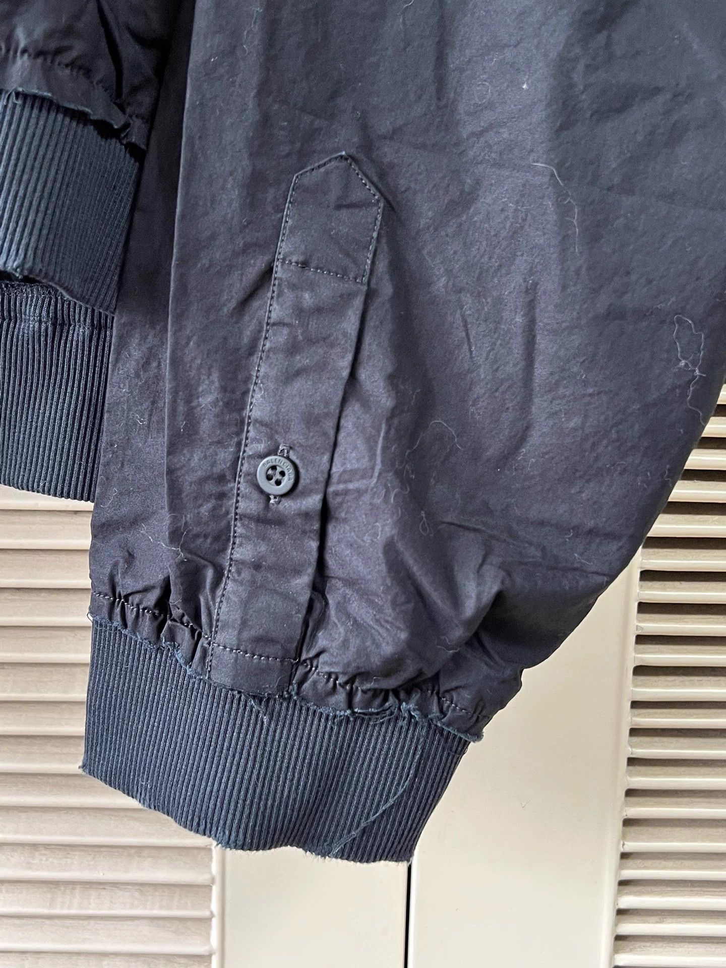 Balenciaga Balenciaga hooded colorblocked jacket black M Size US M / EU 48-50 / 2 - 6 Thumbnail