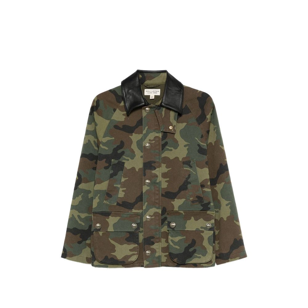 Nili Lotan Nili Lotan GREEN Jackets - Military Jackets Size S / US 4 / IT 40 - 1 Thumbnail