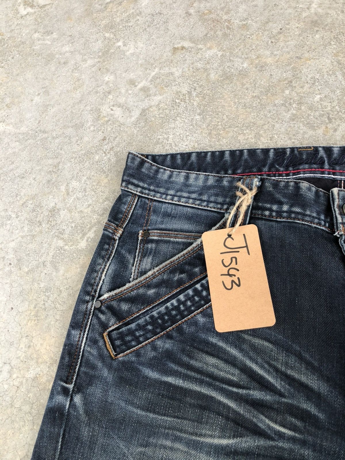 Who Decides War Nicole Club Flared Jeans Distressed Jeans Size US 34 / EU 50 - 15 Thumbnail