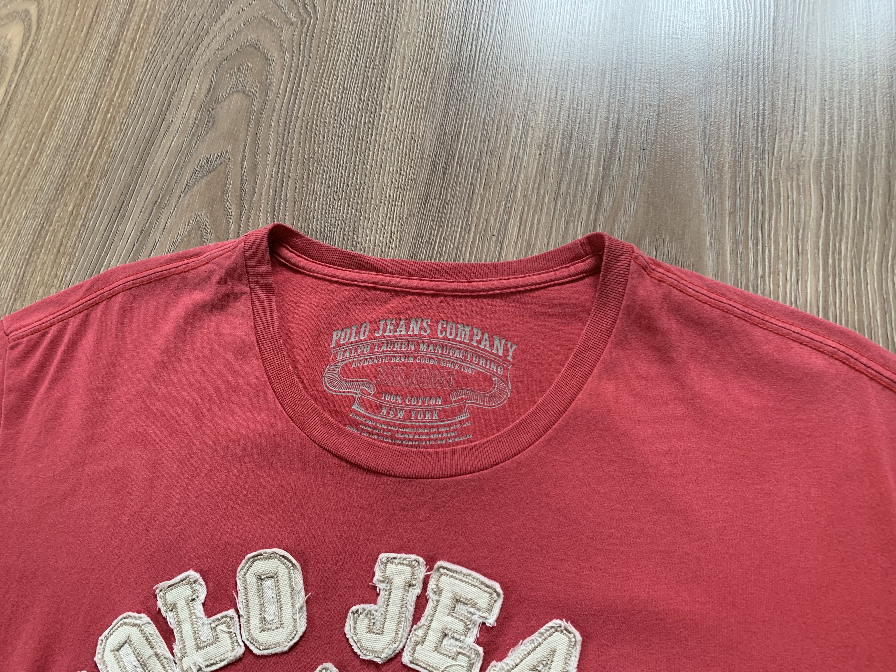 Polo Ralph Lauren × Vintage Polo Ralph Lauren Printed Logo T-Shirt Size US XXL / EU 58 / 5 - 4 Thumbnail