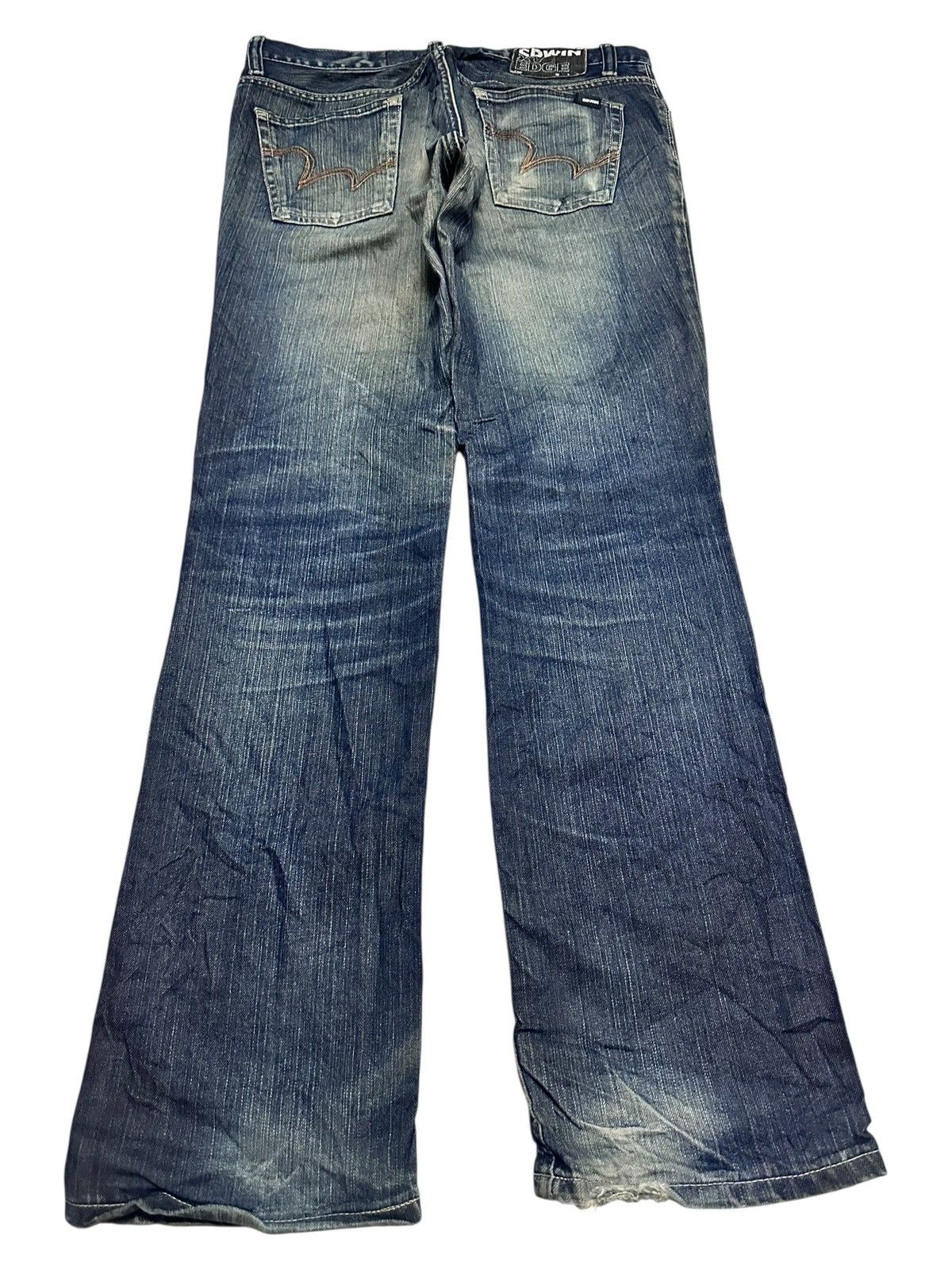 Edwin Edwin XV Edge Vintage Baggy Wideleg and Mudwash Size US 35 - 2 Thumbnail