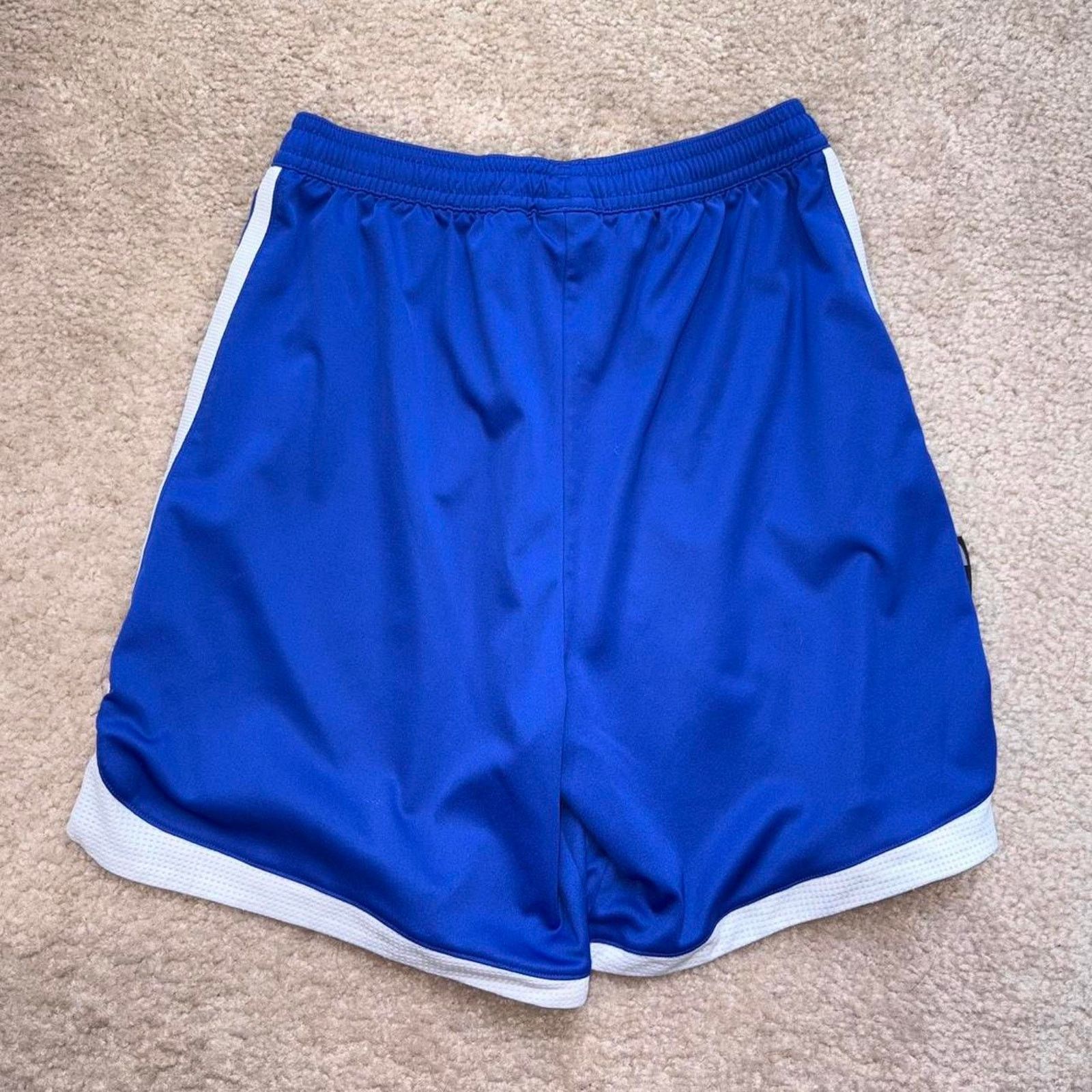 Adidas Vintage Y2K Blue & White/ Clima-Cool Adidas Athletic Shorts Size 34" / US 12 / IT 48 - 5 Thumbnail