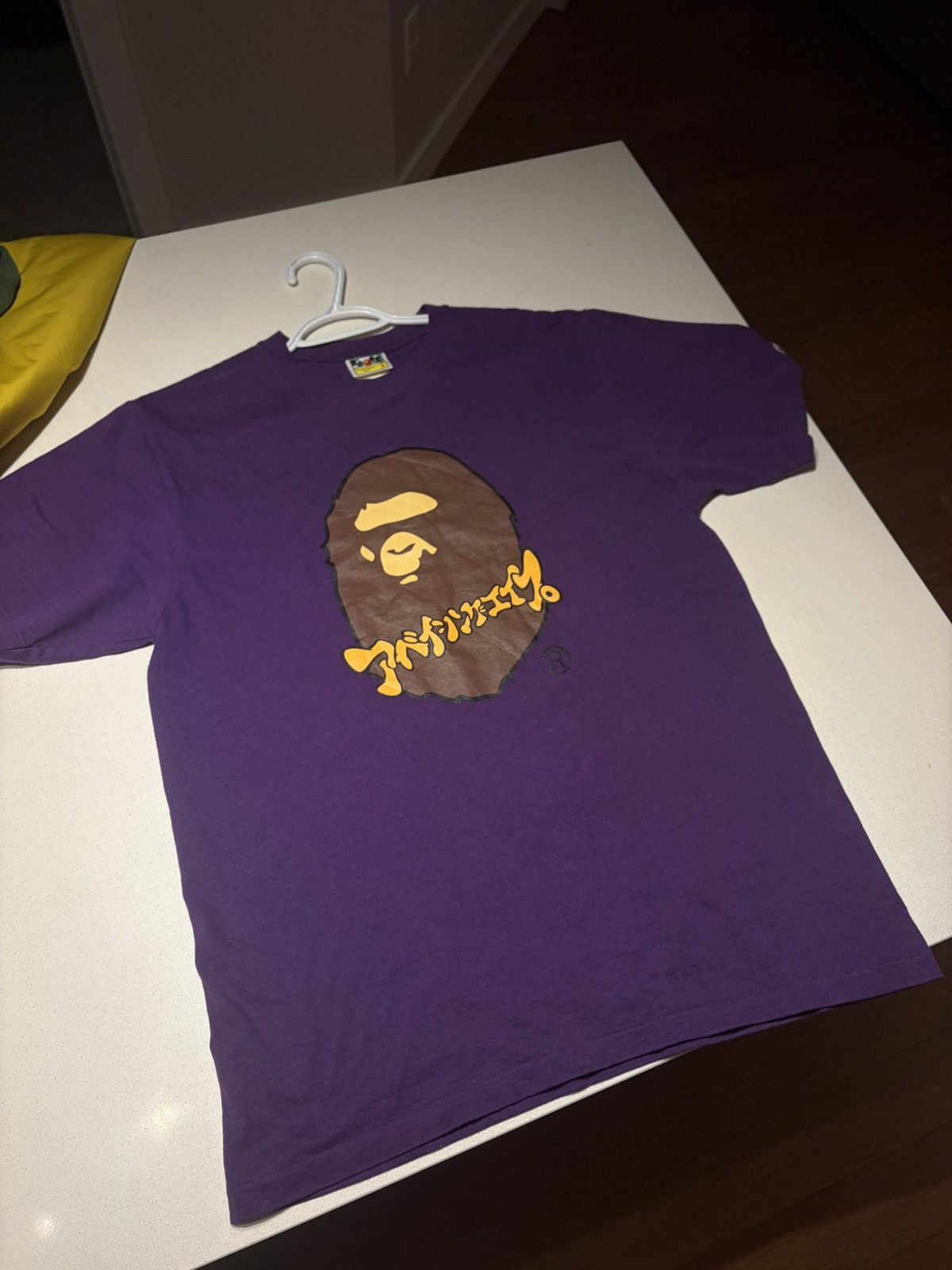 Ape Head T shirt PURPLE