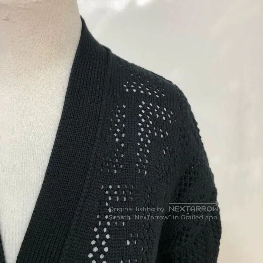 Fendi fendi black open cardigan with ff print. Size US S / EU 44-46 / 1 - 7 Thumbnail