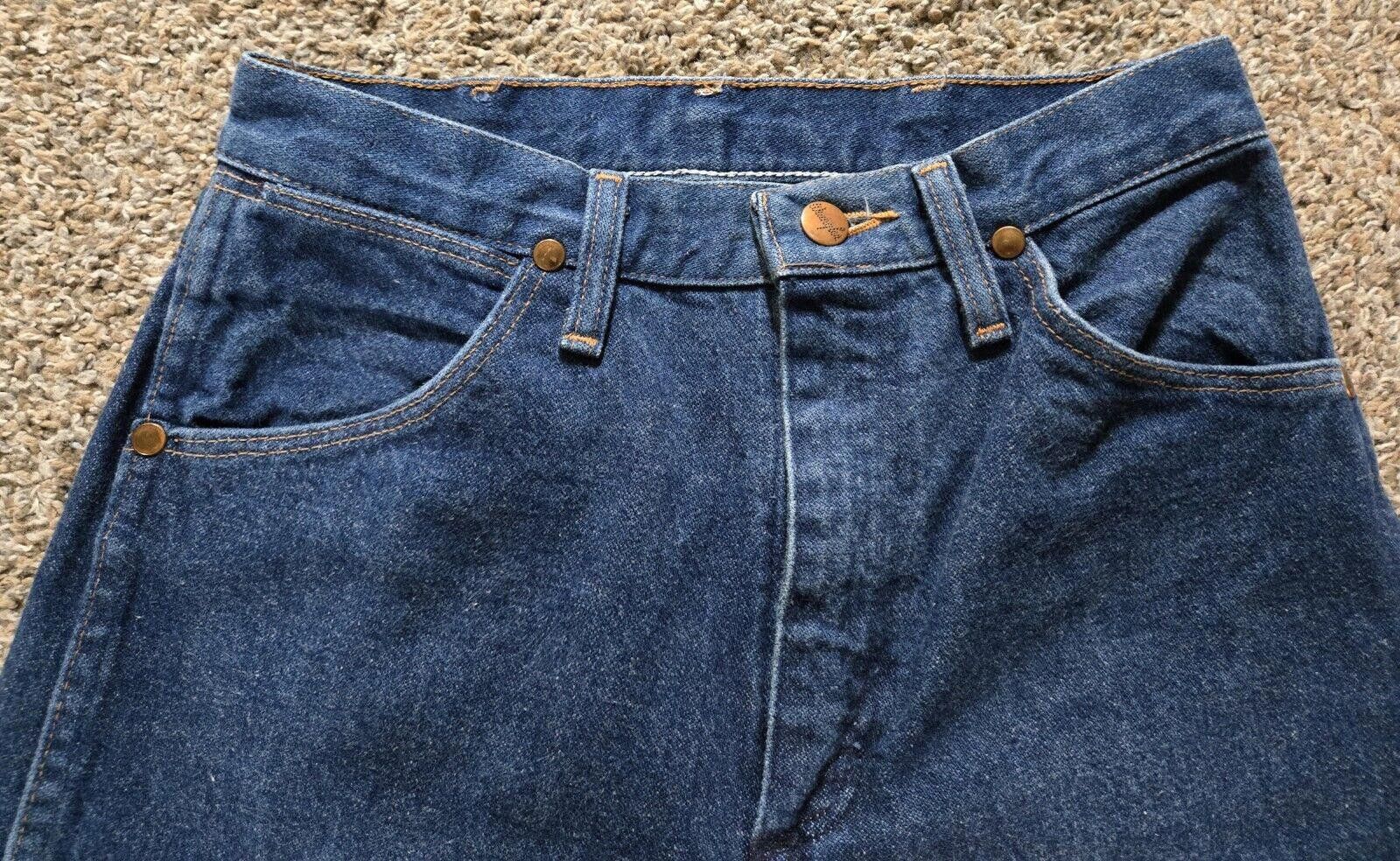 Wrangler Vintage Womens Wrangler Jeans Size 5 X 34 Made In USA Size 30" / US 8 / IT 44 - 5 Thumbnail