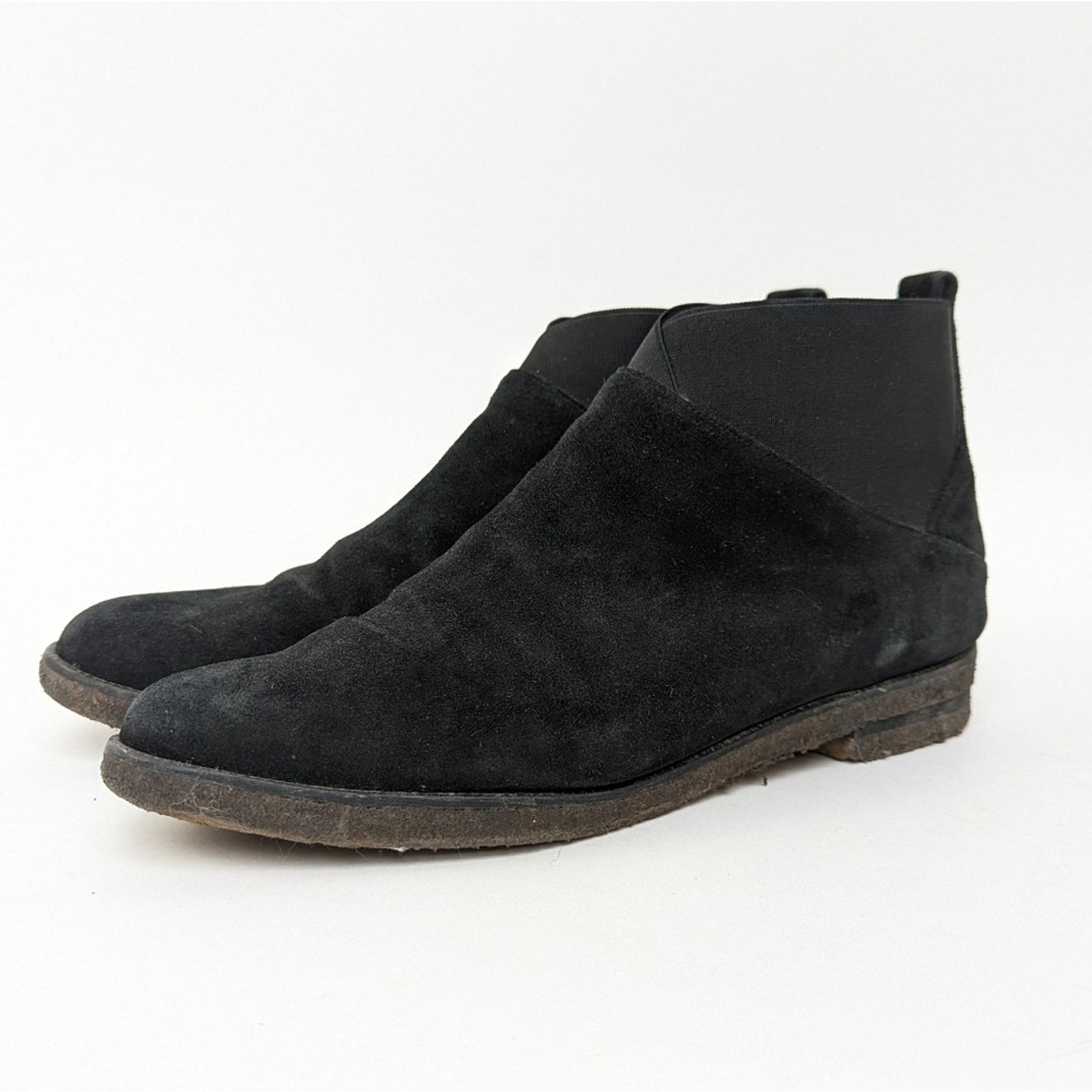 Stuart Weitzman Stuart Weitzman Black Suede Booties - 11.5 Size US 11.5 / IT 41.5 - 1 Thumbnail