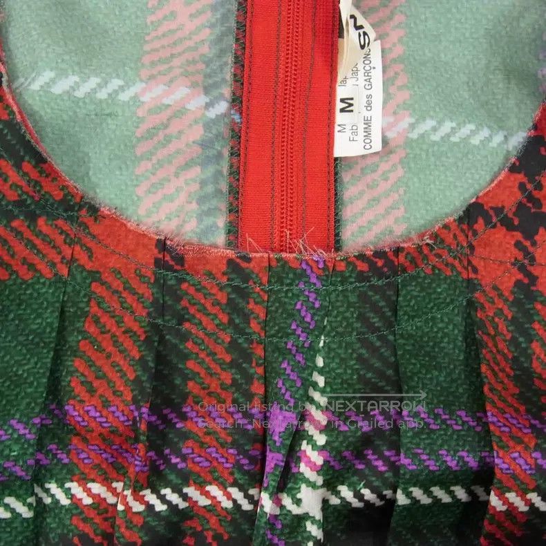 Comme des Garcons Comme des Garcons Plaid sleeveless vest Size M / US 6-8 / IT 42-44 - 3 Thumbnail