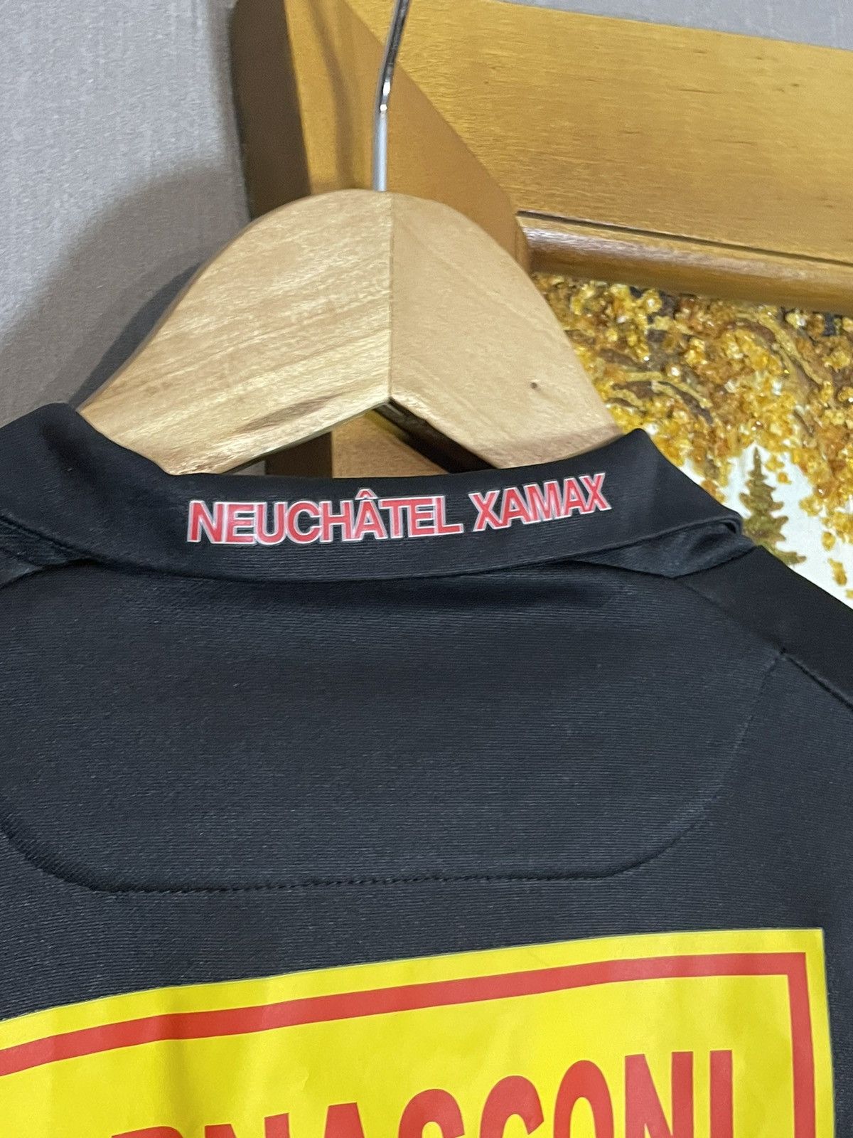 Umbro × Vintage Rare Vintage Umbro Xamax Match Worn Nicolas 14 Home Jersey Size US M / EU 48-50 / 2 - 11 Thumbnail