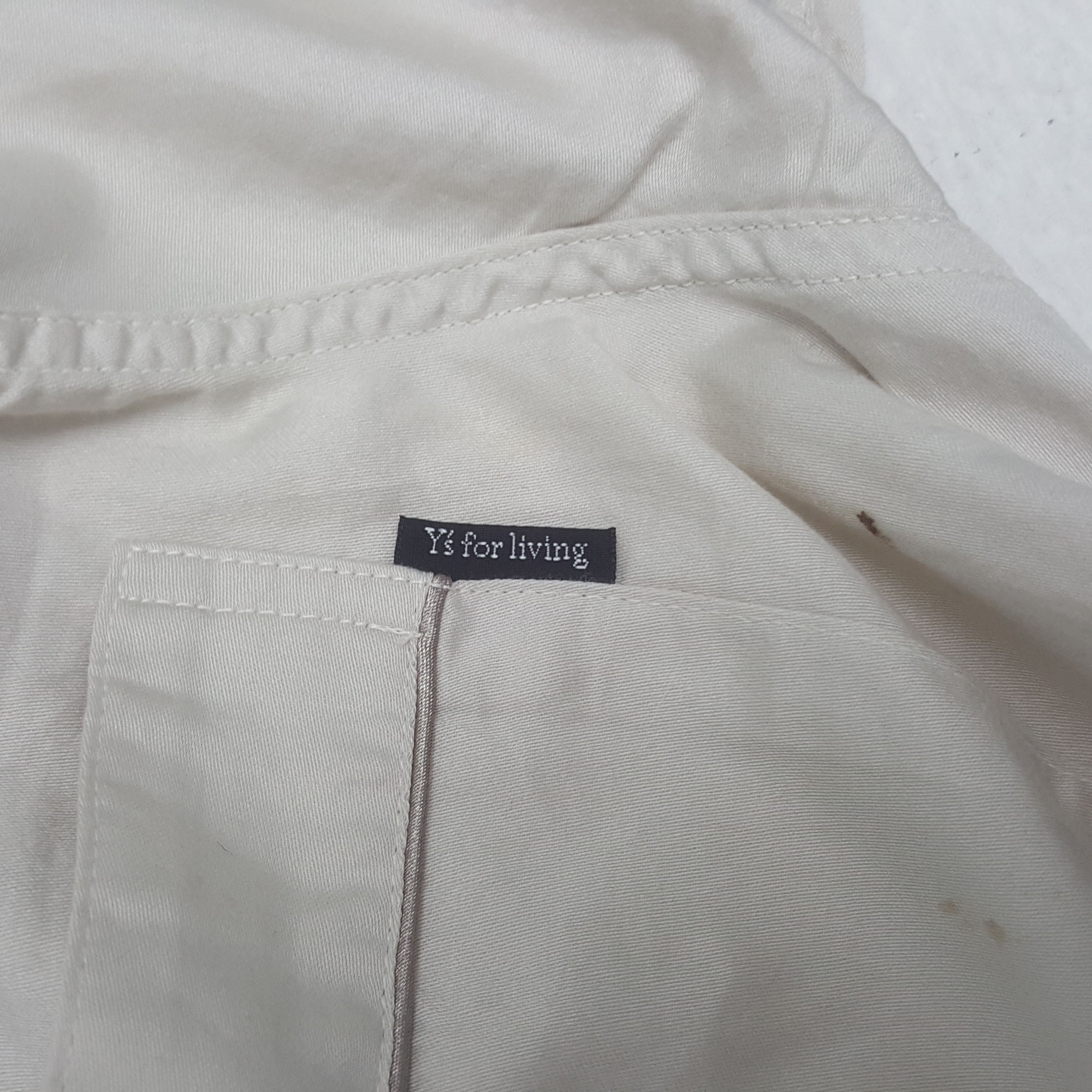 Yohji Yamamoto Vintage Y's For Living Yohji Yamamoto Pyjamas Shirt C294N76 Size US XL / EU 56 / 4 - 7 Thumbnail