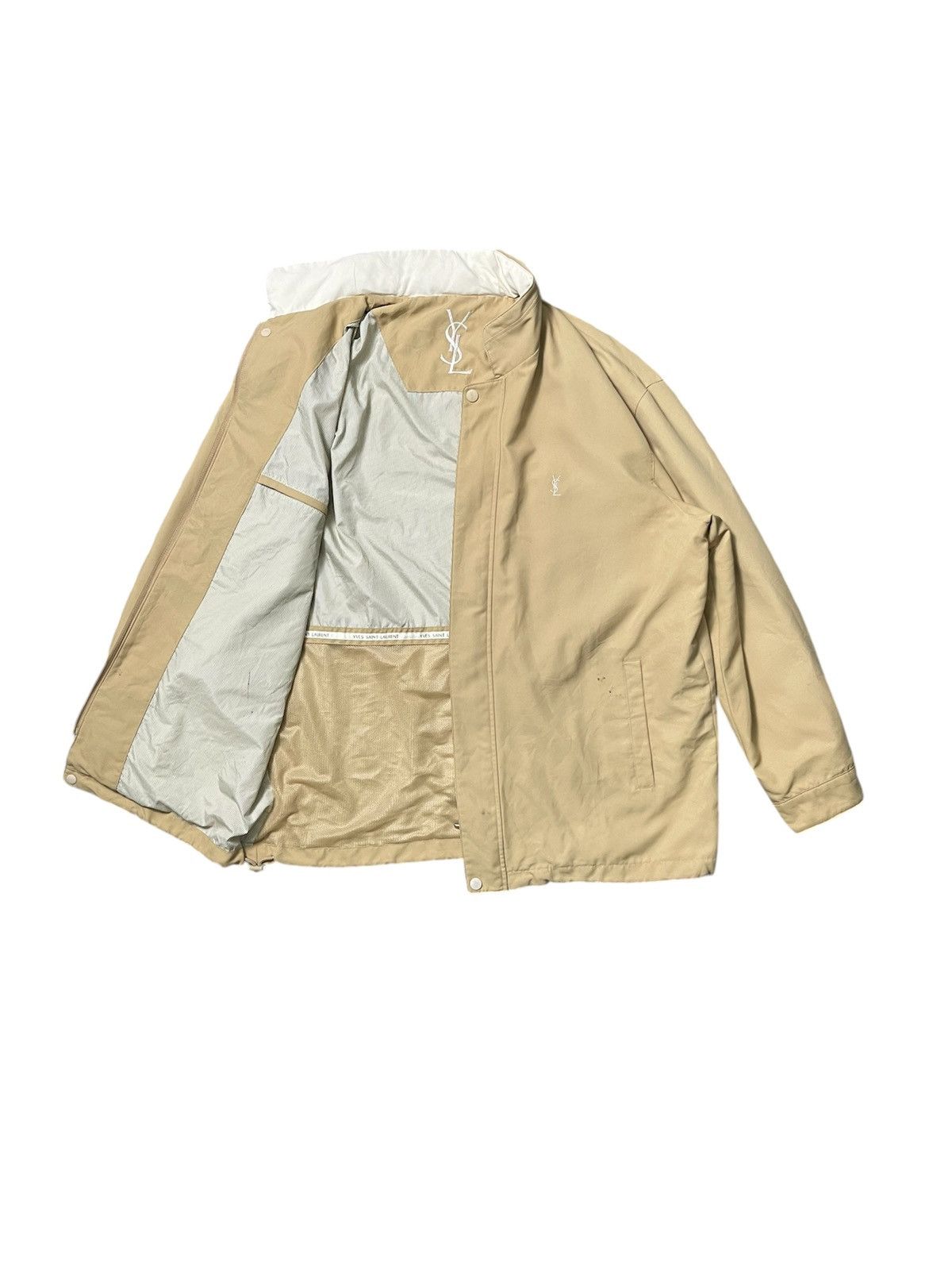 Yves Saint Laurent 90s YVES SAINT LAURENT POUR HOMME ZIP UP JACKET RARE Size US L / EU 52-54 / 3 - 2 Thumbnail