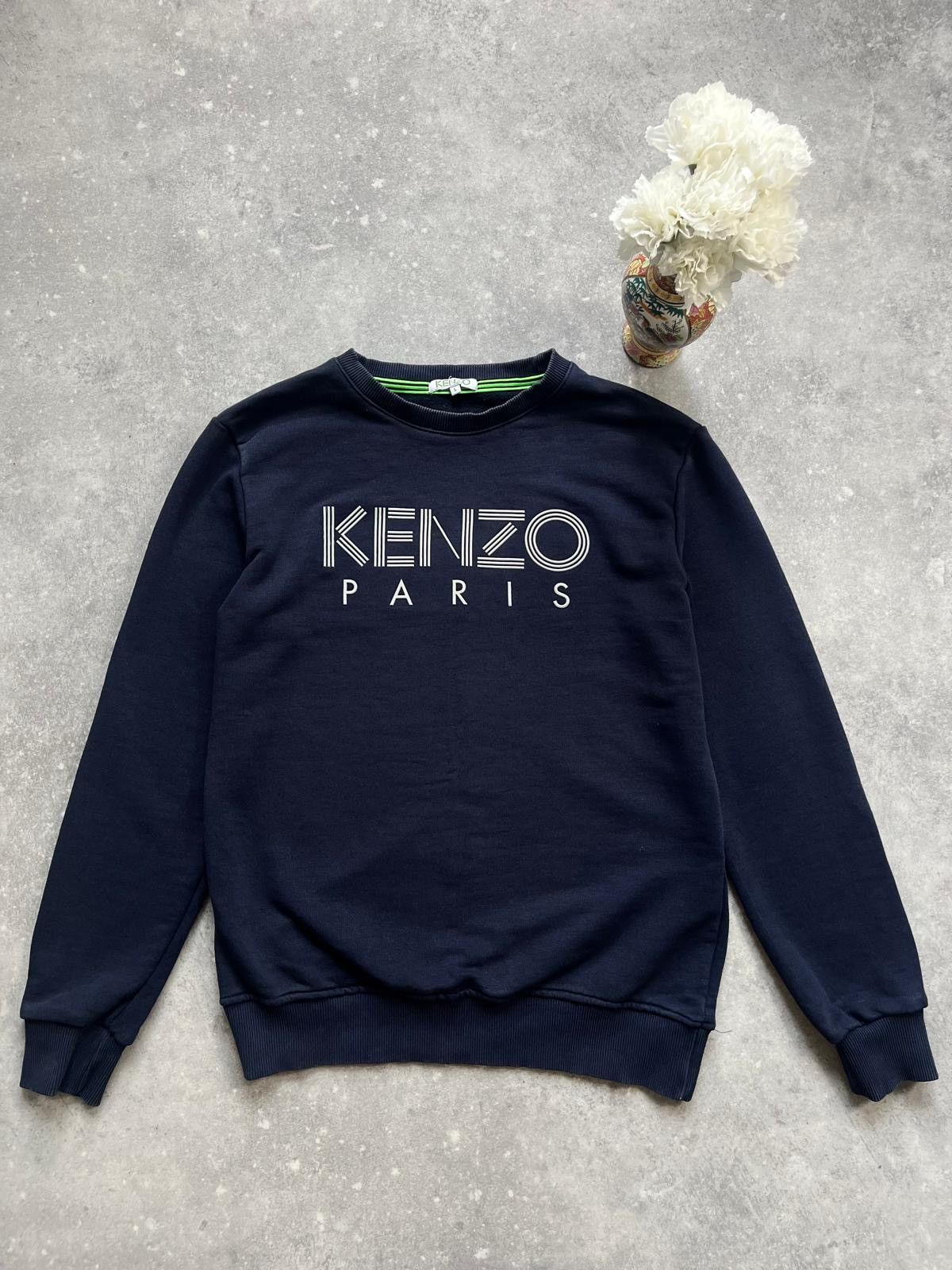 Kenzo Kenzo Paris Japanese Sweatshirt Big Logo Size US M / EU 48-50 / 2 - 2 Thumbnail