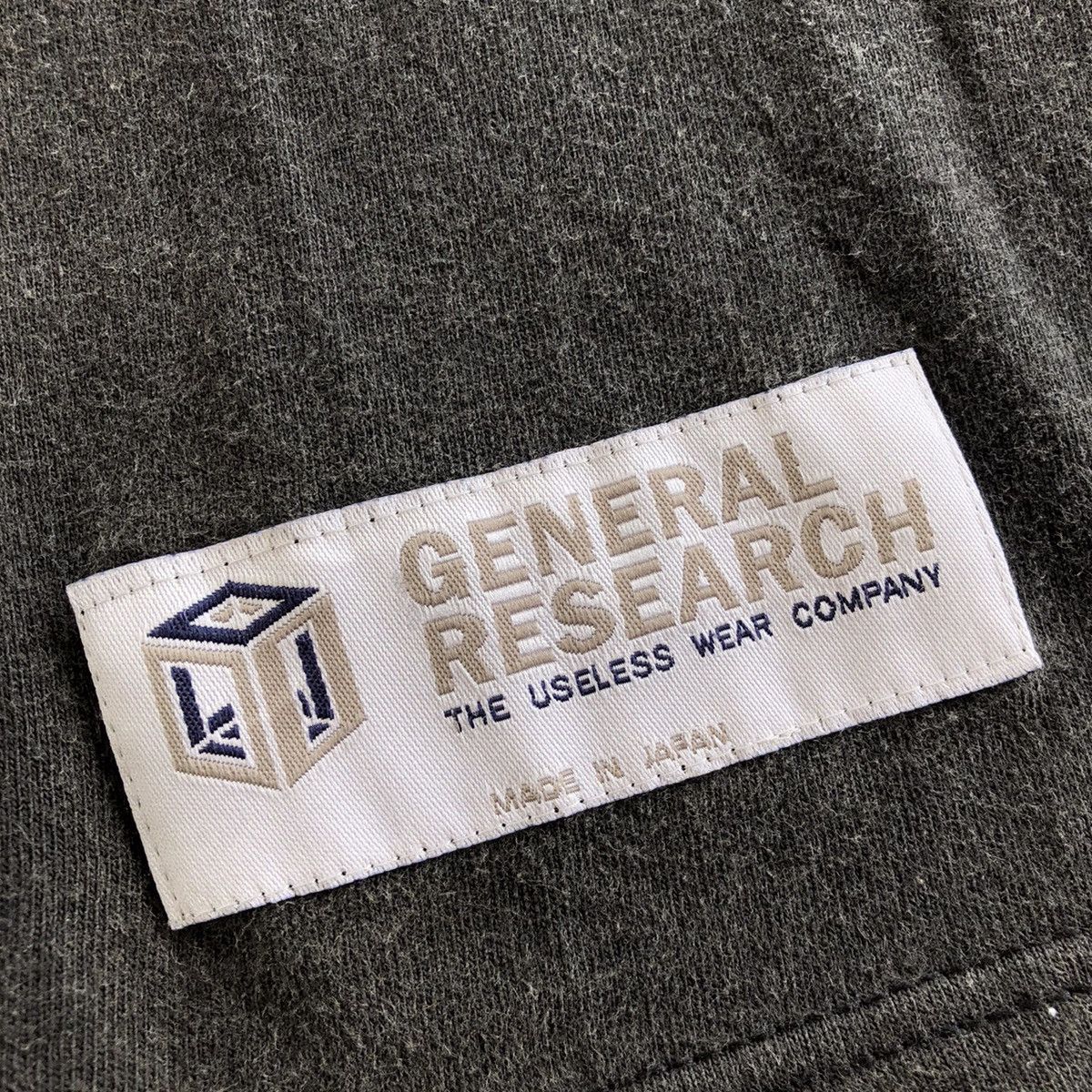 General Research × Vintage GENERAL RESEARCH Rare Design T-Shirt Size US L / EU 52-54 / 3 - 7 Thumbnail