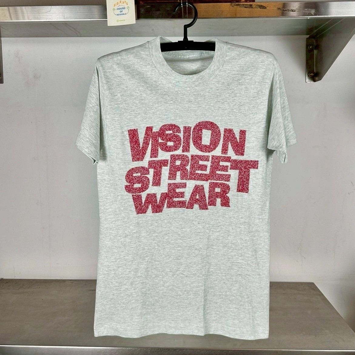 Vintage × Vision Streetwear Vintage 80s Vision Street Wear Skateboard BMX Promo T-shirt Size US M / EU 48-50 / 2 - 1 Thumbnail