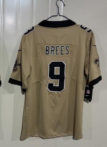NFL New Orleans Saints #9 Brees Jersey Size US XL / EU 56 / 4 - 1 Thumbnail