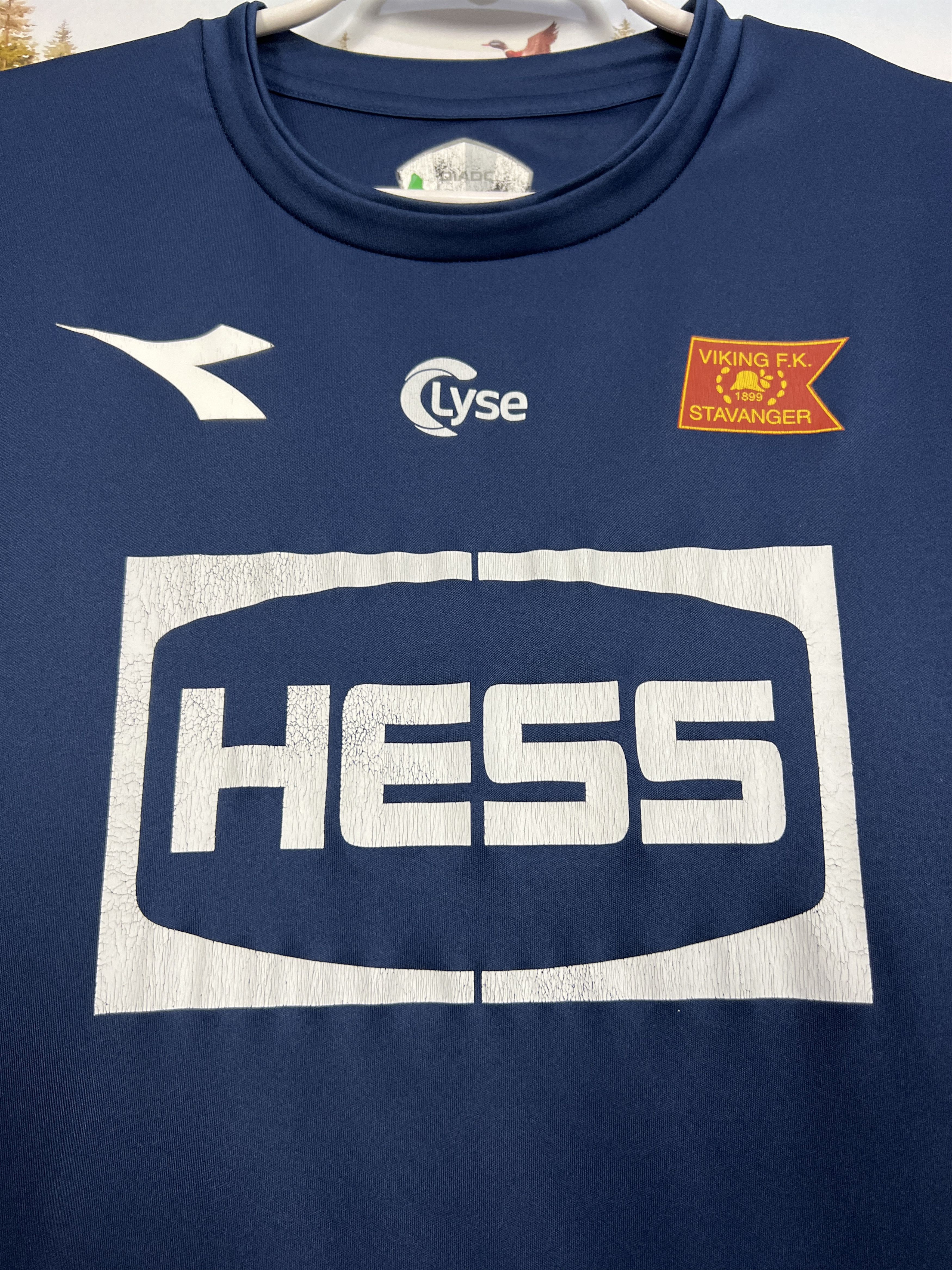 Diadora Vintage Viking FC Blue Diadora Football Shirt Soccer Mens Size US M / EU 48-50 / 2 - 3 Thumbnail