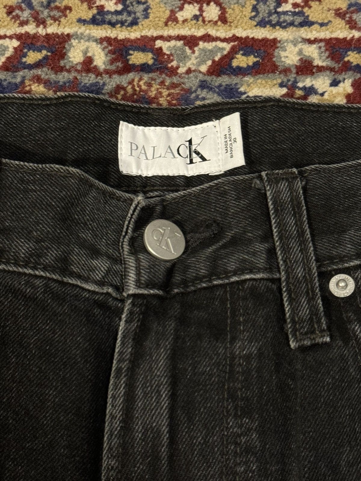 Calvin Klein Palace x Calvin Klein CK1 Midstone Black Baggy  