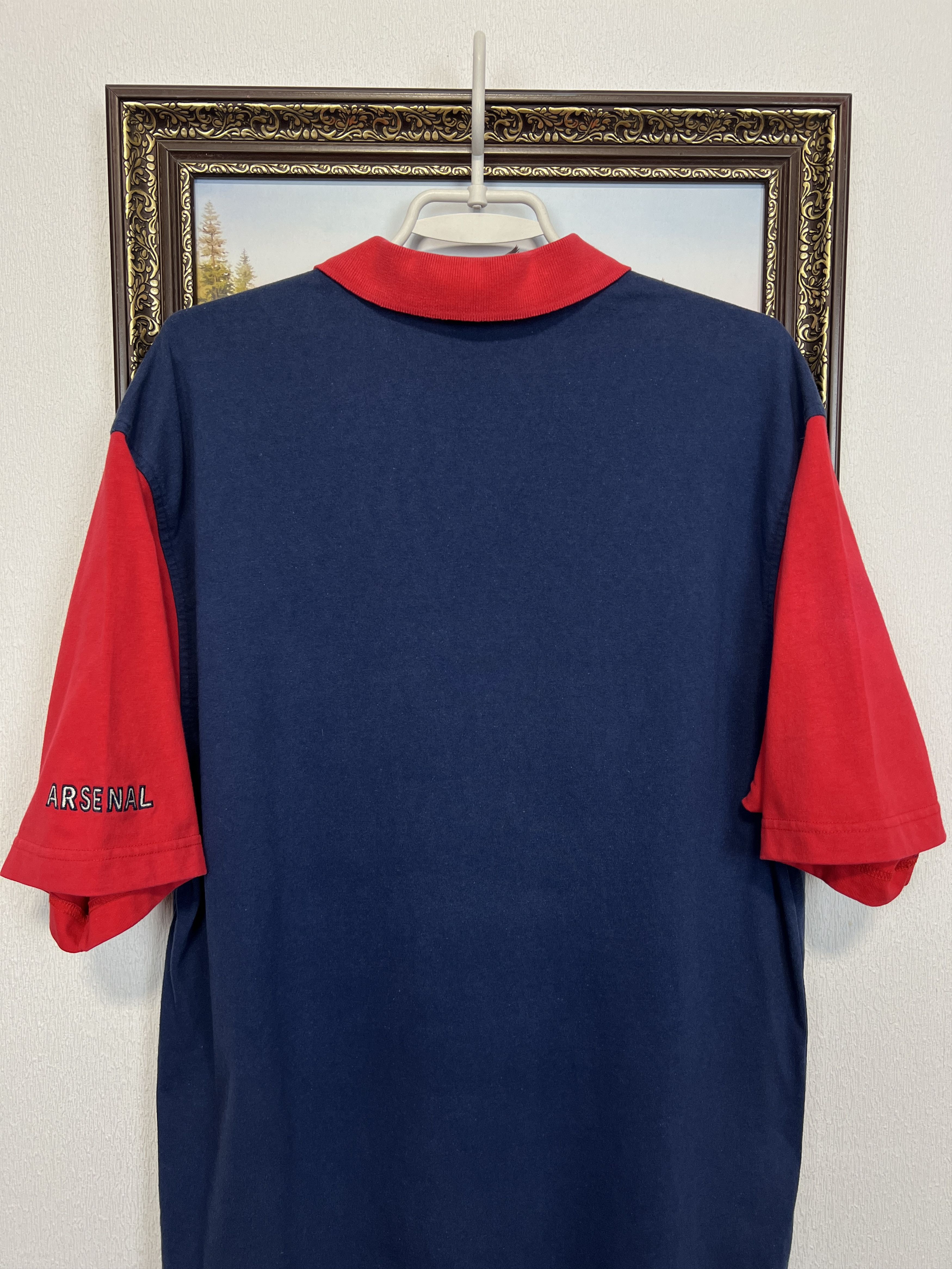 Nike Nike Arsenal Football Train Shirt Polo Soccer Gunners Jersey Size US L / EU 52-54 / 3 - 11 Thumbnail