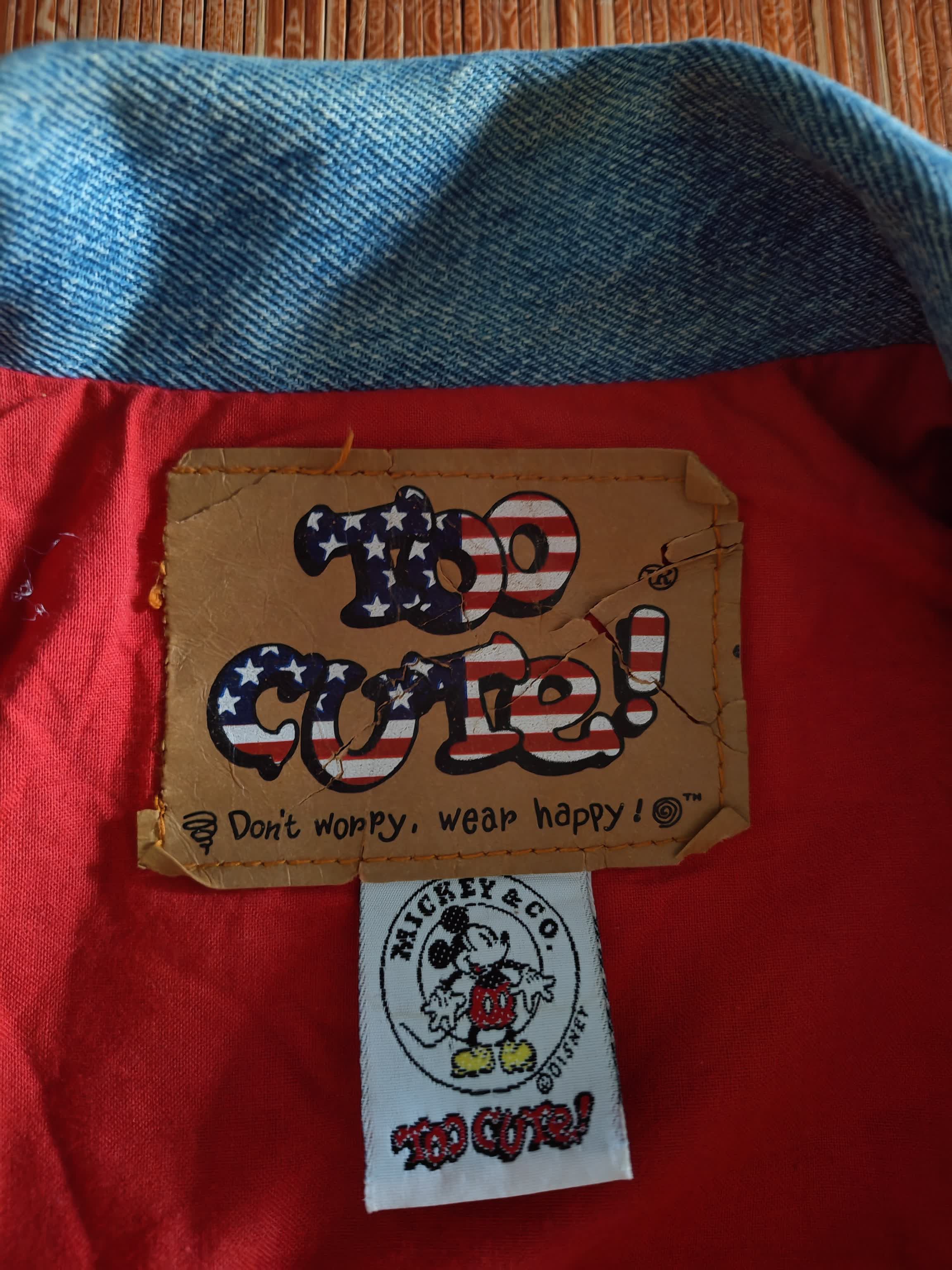 Disney Vintage 90s Disney Cartoon Denim Jacket Made in USA Size US M / EU 48-50 / 2 - 3 Thumbnail