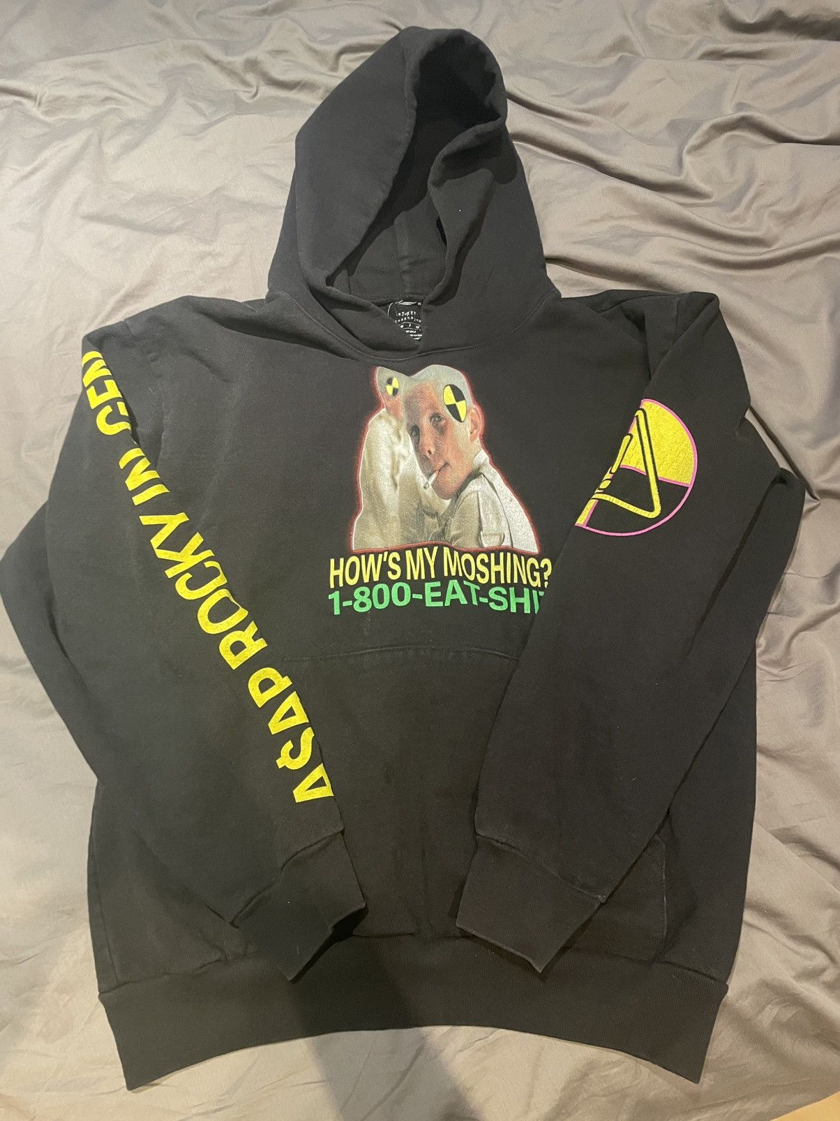 A$AP Rocky A$AP Rocky AWGE How’s my moshing hoodie size medium m Size US M / EU 48-50 / 2 - 1 Thumbnail