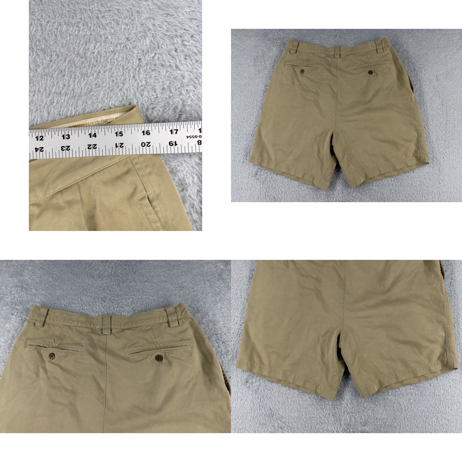 Tommy Bahama VINTAGE Tommy Bahama Shorts Men 34 Beige Silk Pleated Bermuda Beach Resort Casual Ii? Size US 34 / EU 50 - 9 Thumbnail