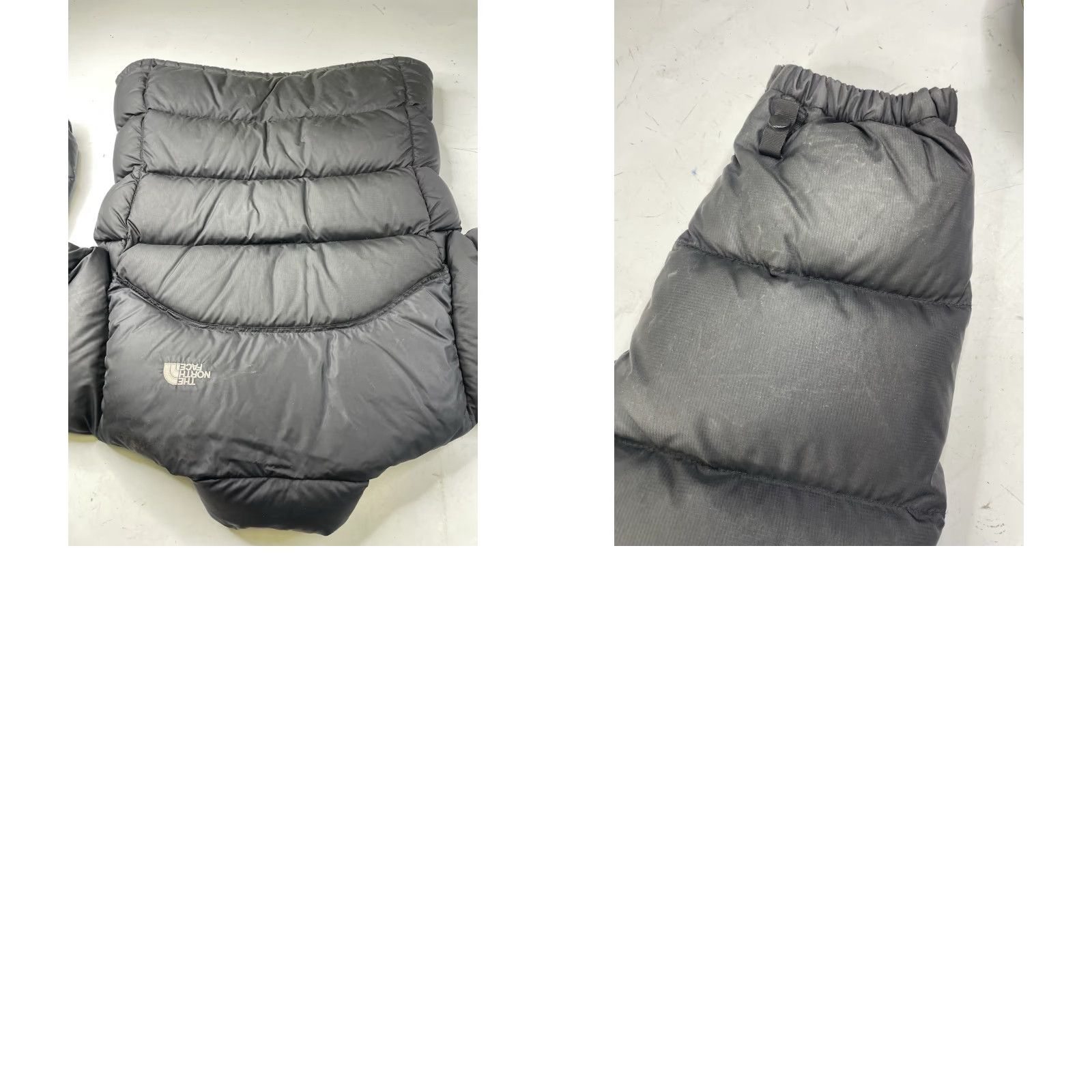 The North Face VINTAGE The North Face Puffer Jacket 700 Nupste Womens Large Black TNF 700 Nupste Jacket Regular Size L Women Size L / US 10 / IT 46 - 10 Thumbnail