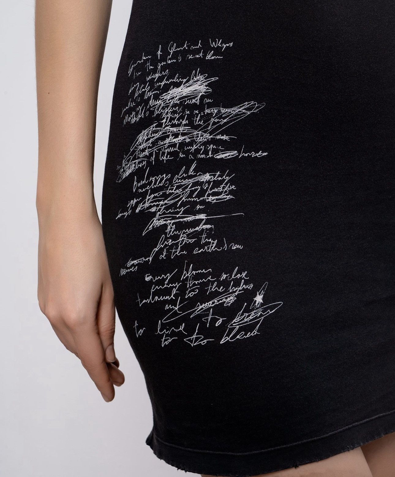 Ann Demeulemeester Last Ann Demeulemeester Long Seva Vintage Effect Grey Top Size S / US 4 / IT 40 - 4 Thumbnail