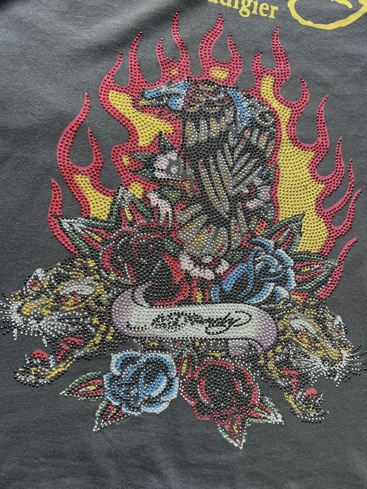 Ed Hardy × Vintage Ed Hardy by Christian Audigier Tee Rare Size US XL / EU 56 / 4 - 2 Thumbnail