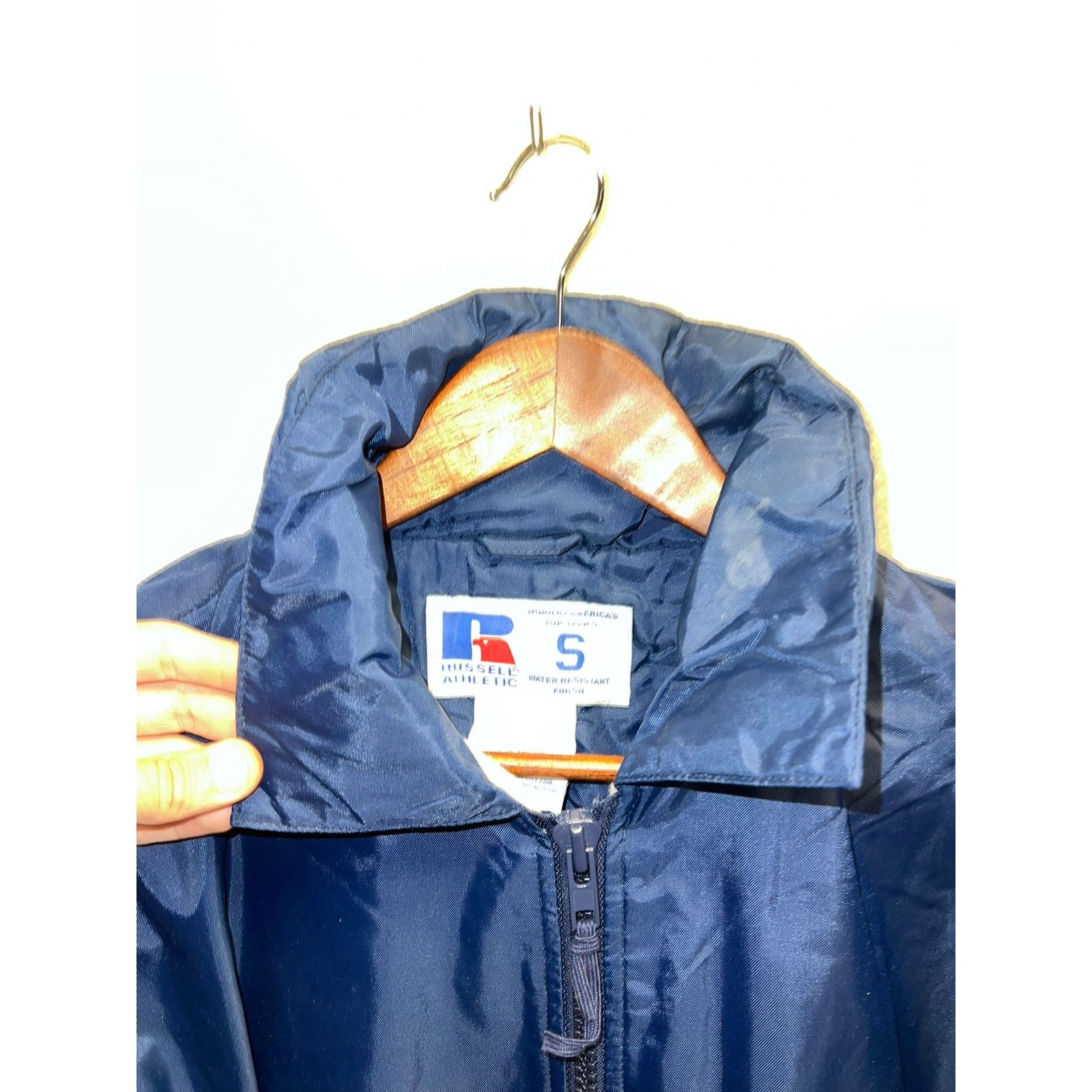 Vintage Vintage Russell Athletic Blue Jacket Water Resistant VTG L Size US L / EU 52-54 / 3 - 2 Thumbnail