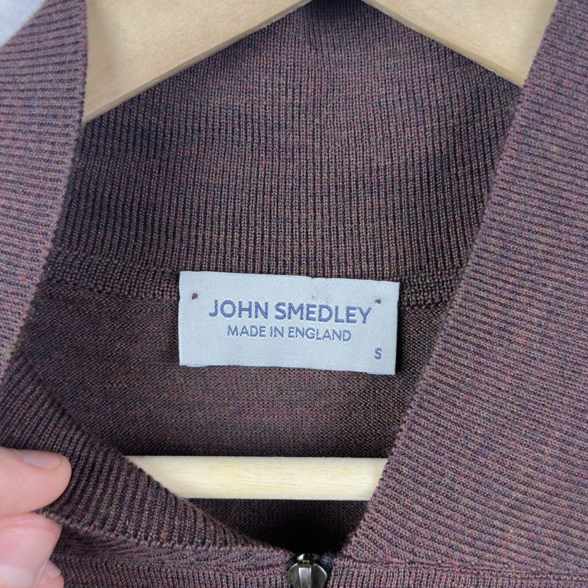 John Smedley John Smedley Men’s 1/4 Zip Merino Wool Sweater Jumper Size S Size US S / EU 44-46 / 1 - 9 Thumbnail