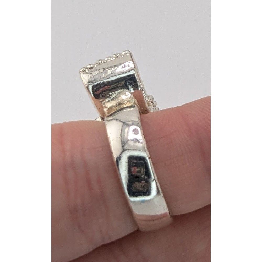 Other Coquette Glam Rhinestone Pave Bow Ring Size 7 Size ONE SIZE - 4 Thumbnail