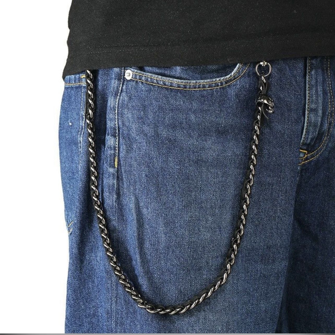 Jewelry Pants Chain Secure Travel Wallet Chain Size ONE SIZE - 1 Thumbnail