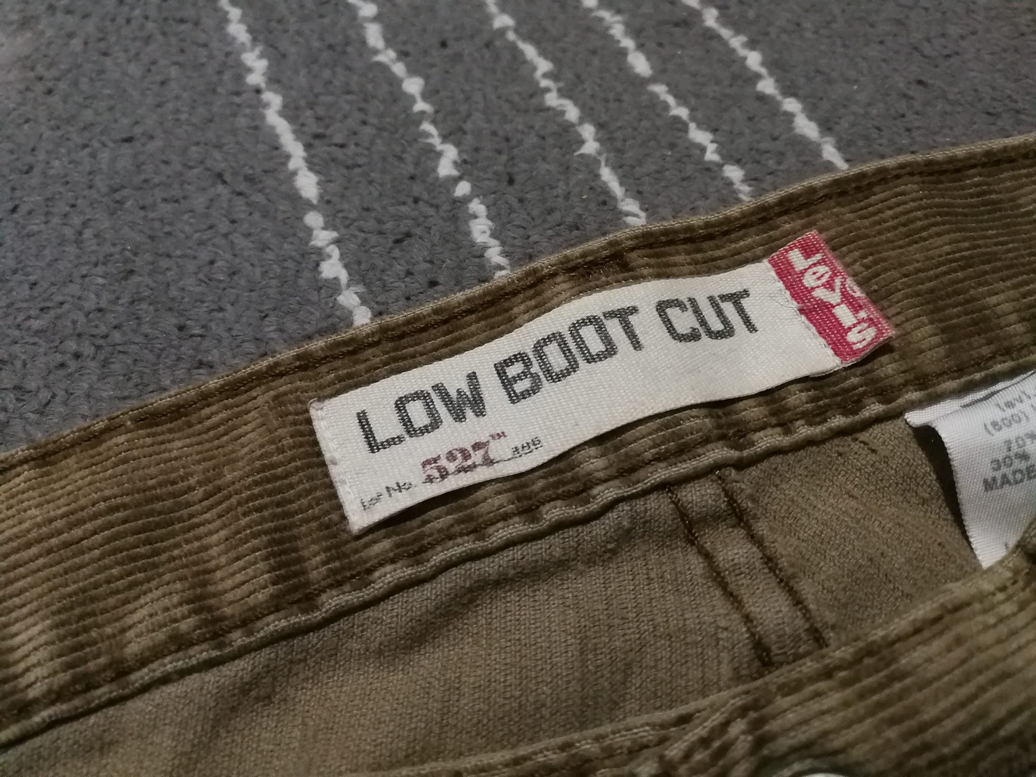 Levi's × Vintage Vintage Levis Low Boot Cut codroi w37 2062 Size US 37 - 10 Thumbnail