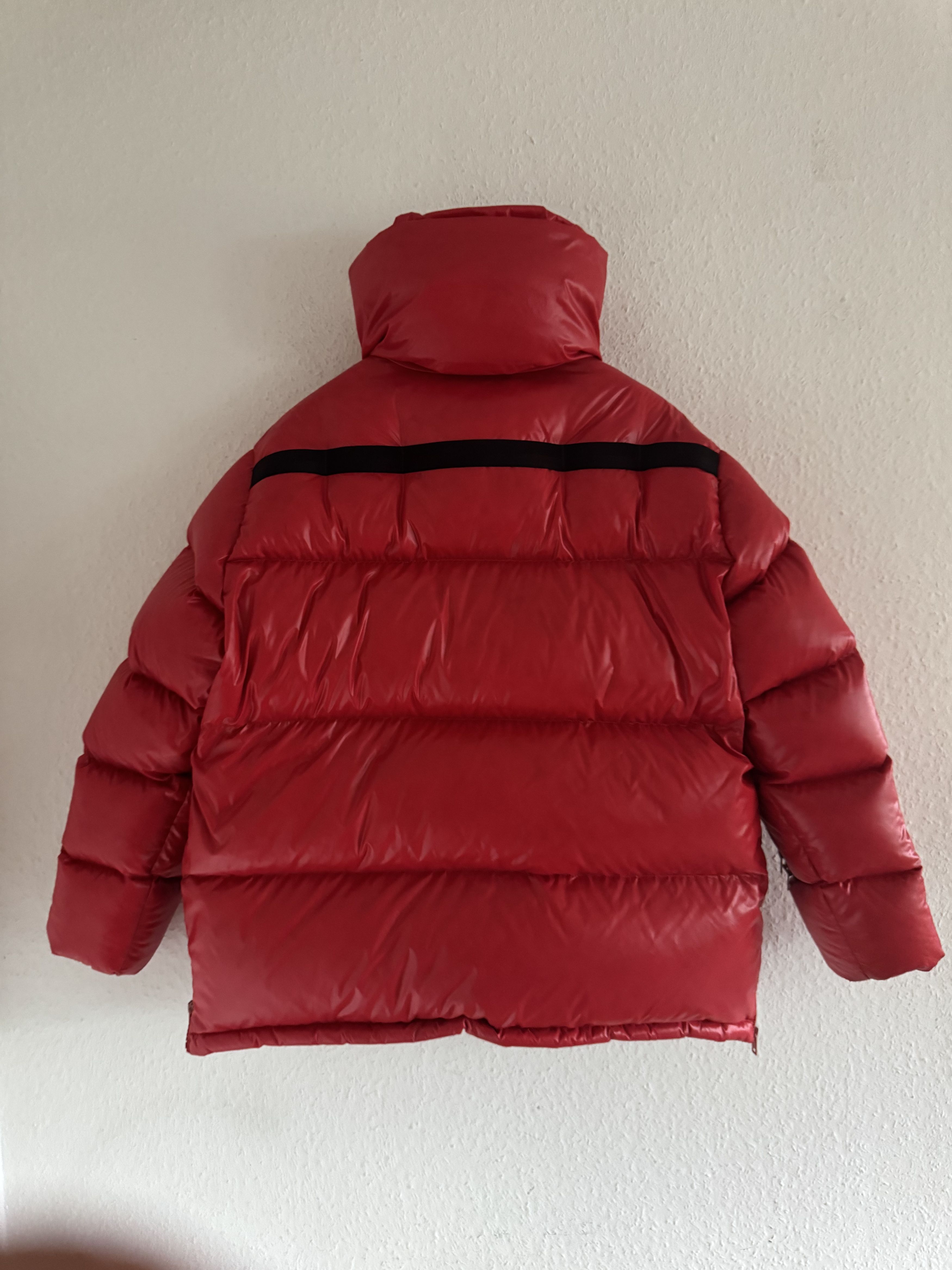 Calvin Klein 205W39NYC Red Oversized Puffer Jacket Size US XL / EU 56 / 4 - 24 Thumbnail