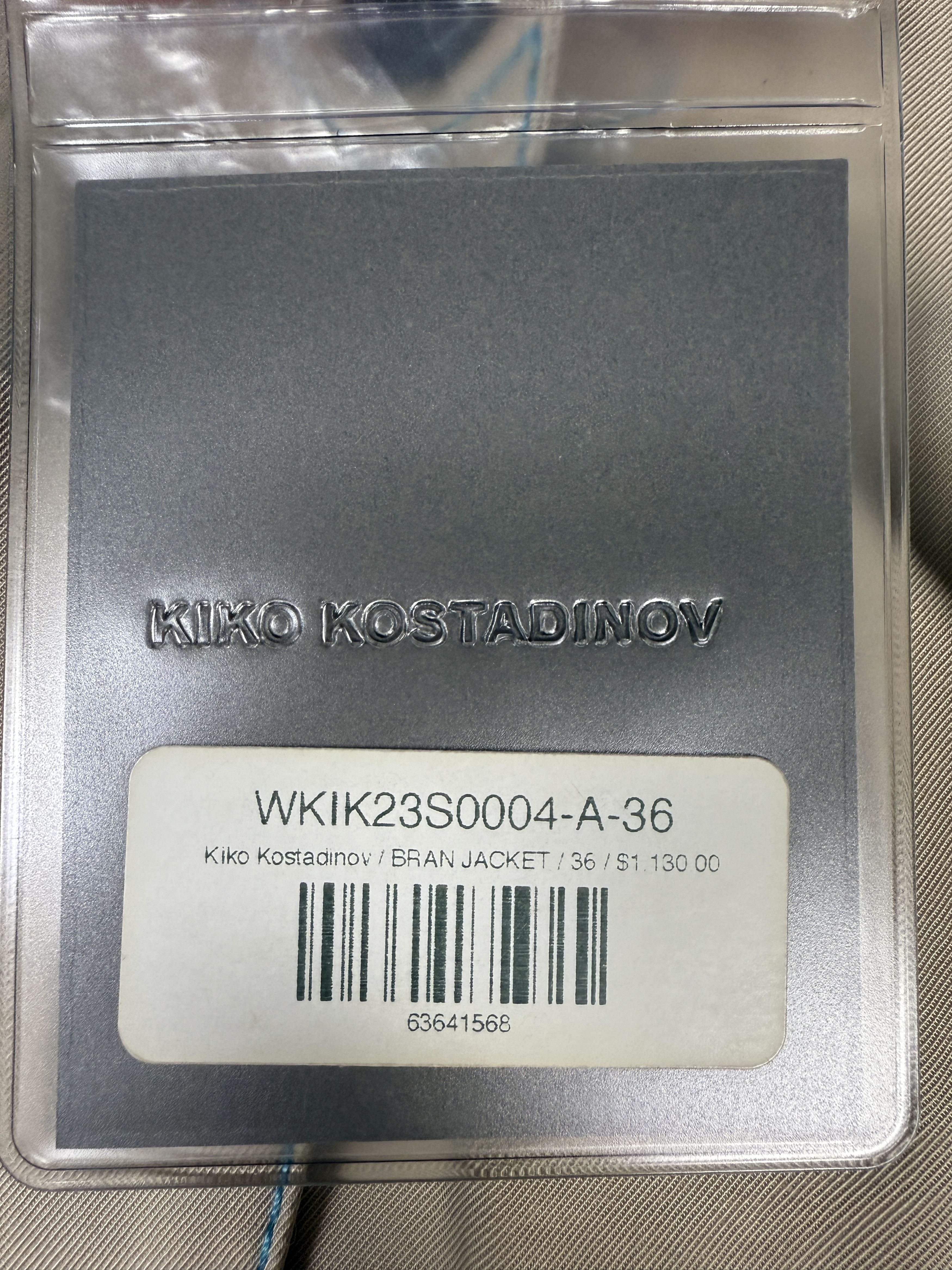 Kiko Kostadinov $1130 Kiko Kostadinov Bran Jacket Size XS / US 0-2 / IT 36-38 - 9 Thumbnail