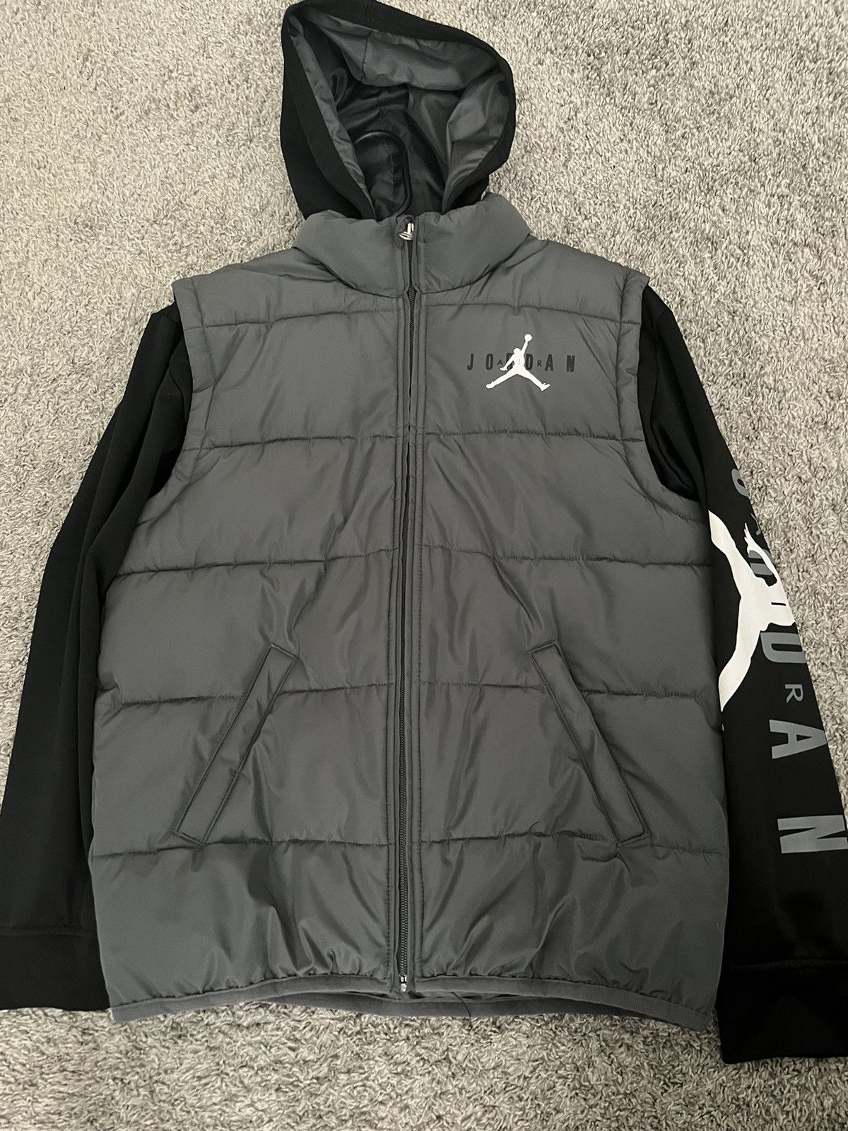 Jordan Brand × Nike Jordan Puffer Jacket Size US XL / EU 56 / 4 - 2 Thumbnail