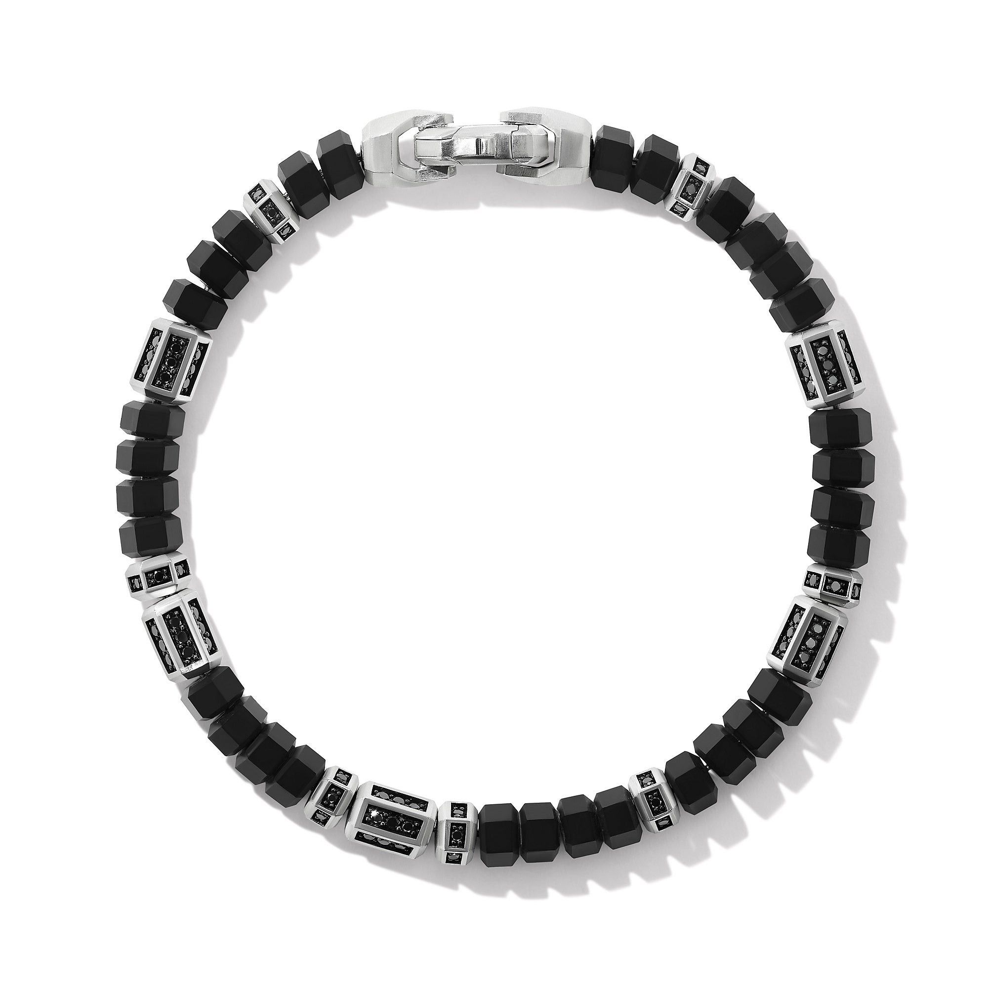 David Yurman oc11z1025 Bracelet in Sterling Silver with Black Diamond Size ONE SIZE - 2 Thumbnail