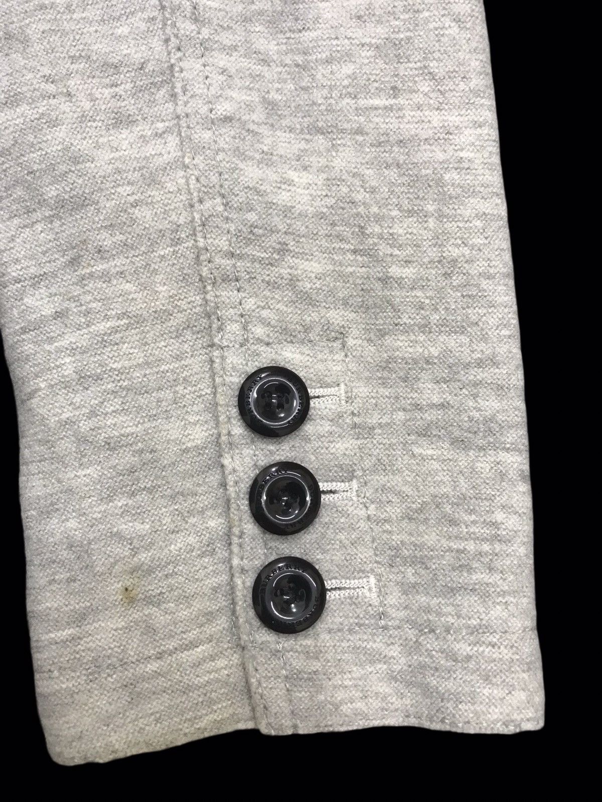Burberry × Designer 💥DESIGNER💥RARE BURBERRY SWEAT DOUBLE BREAST CARDIGAN F260 Size S / US 4 / IT 40 - 13 Thumbnail