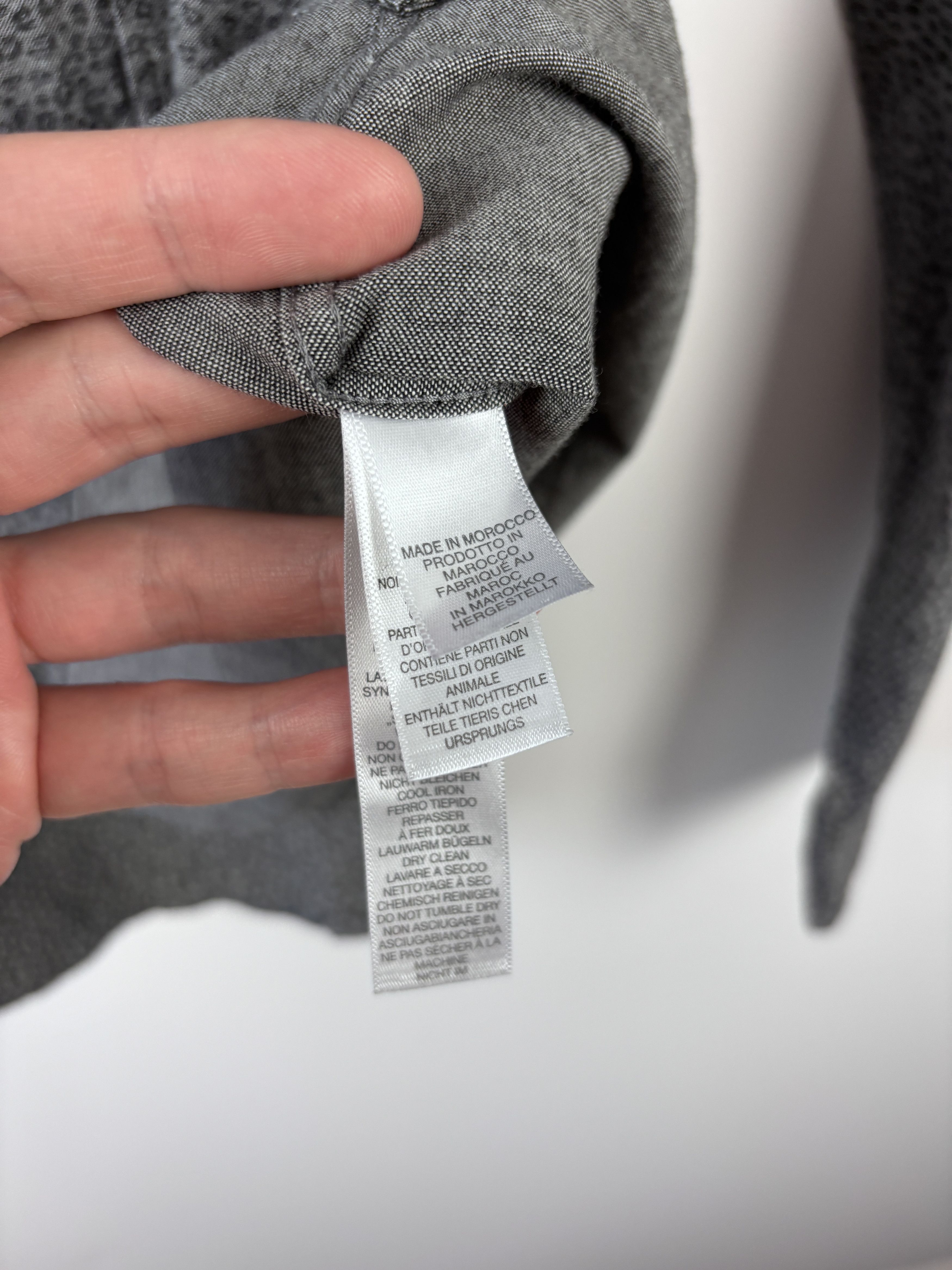 Paul Smith Paul Smith Jeans Longsleeve Button Down Shirt Gray Size S Size US S / EU 44-46 / 1 - 8 Thumbnail
