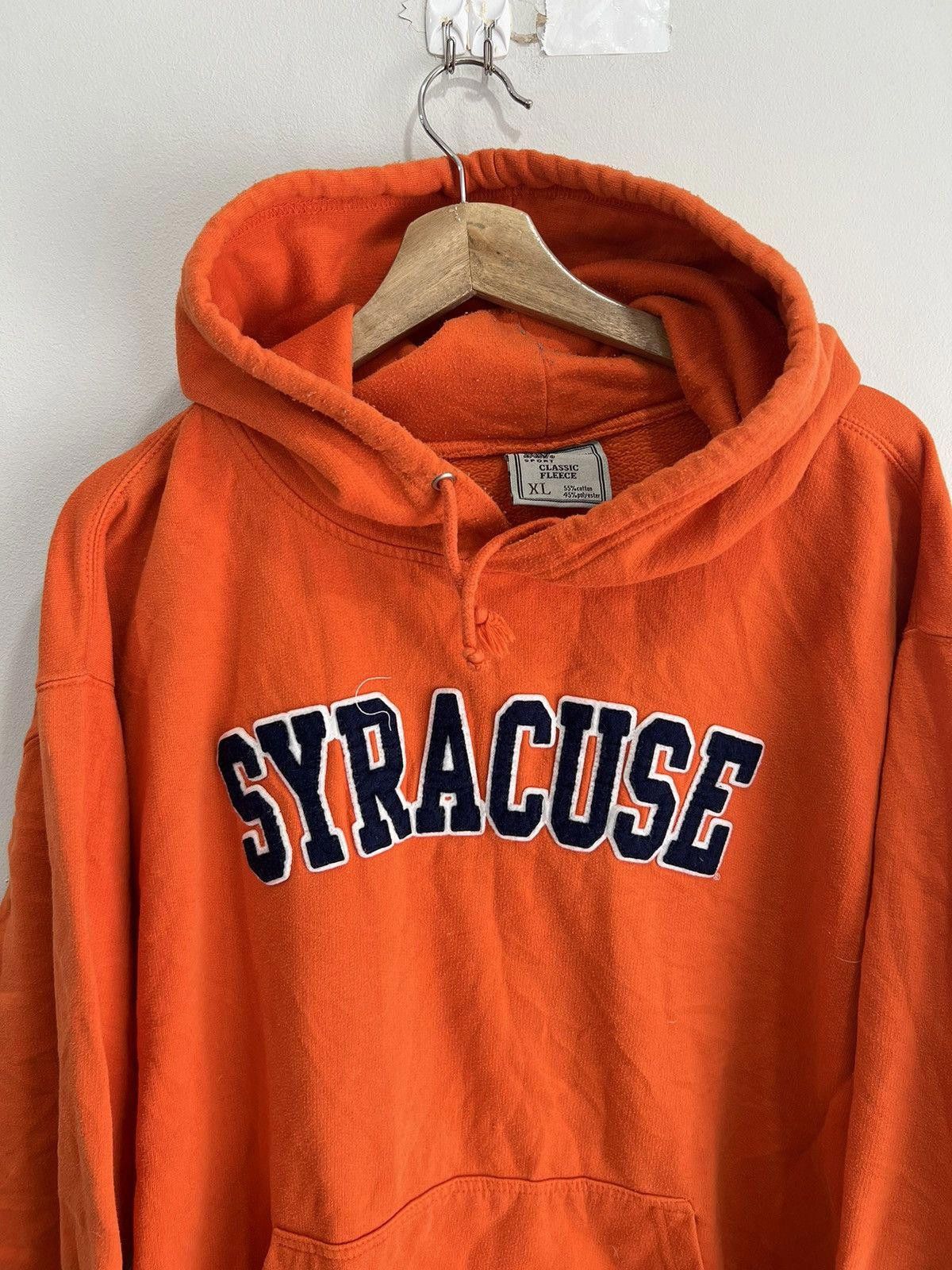 Vintage Vintage Syracuse Y2K Hoodie Sweater spellout Size US XL / EU 56 / 4 - 3 Thumbnail