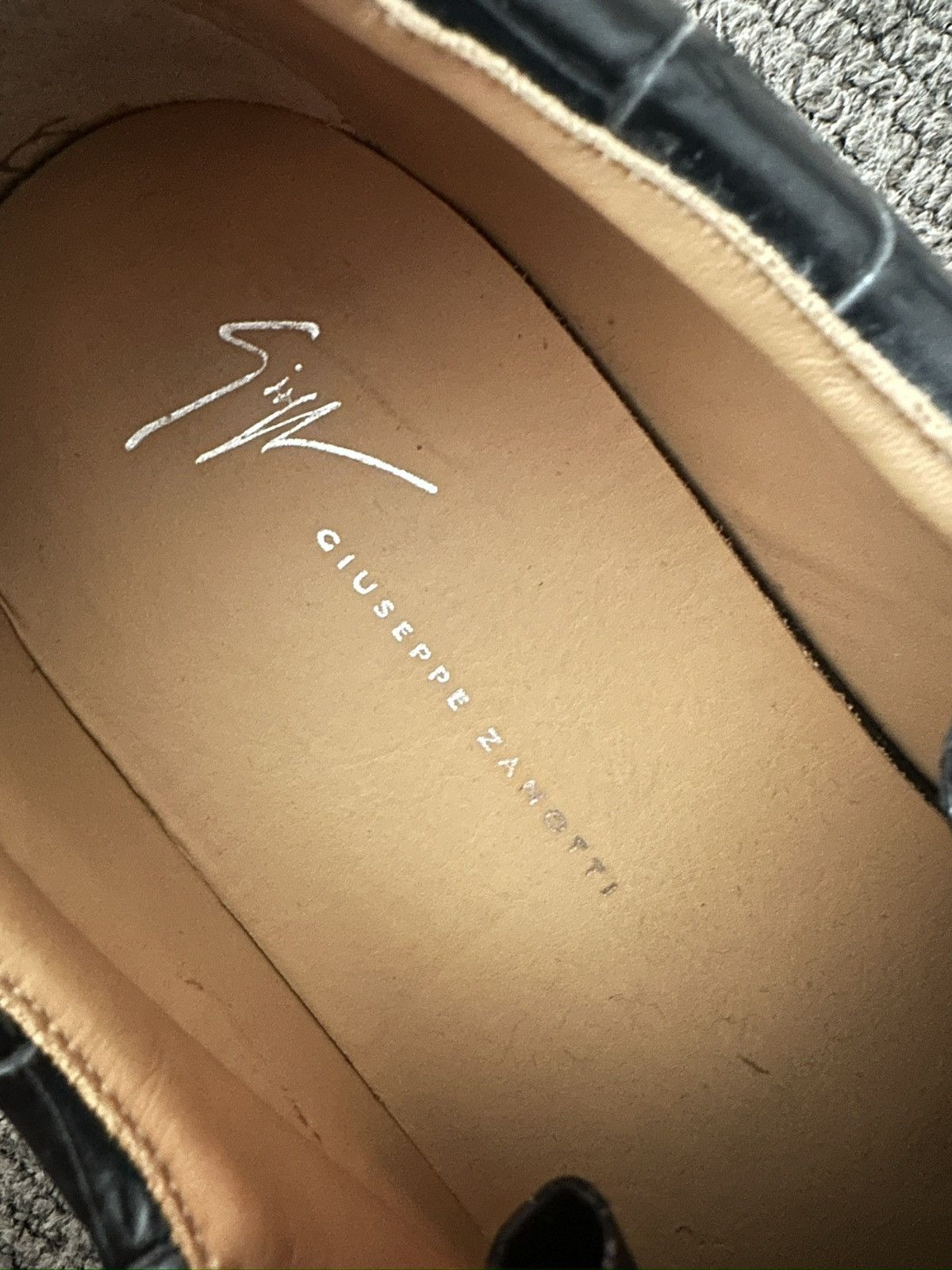 Giuseppe Zanotti Giuseppe Zanotti EU41 Kaiman Trend Sneakers Snake Skin Size US 8 / EU 41 - 2 Thumbnail
