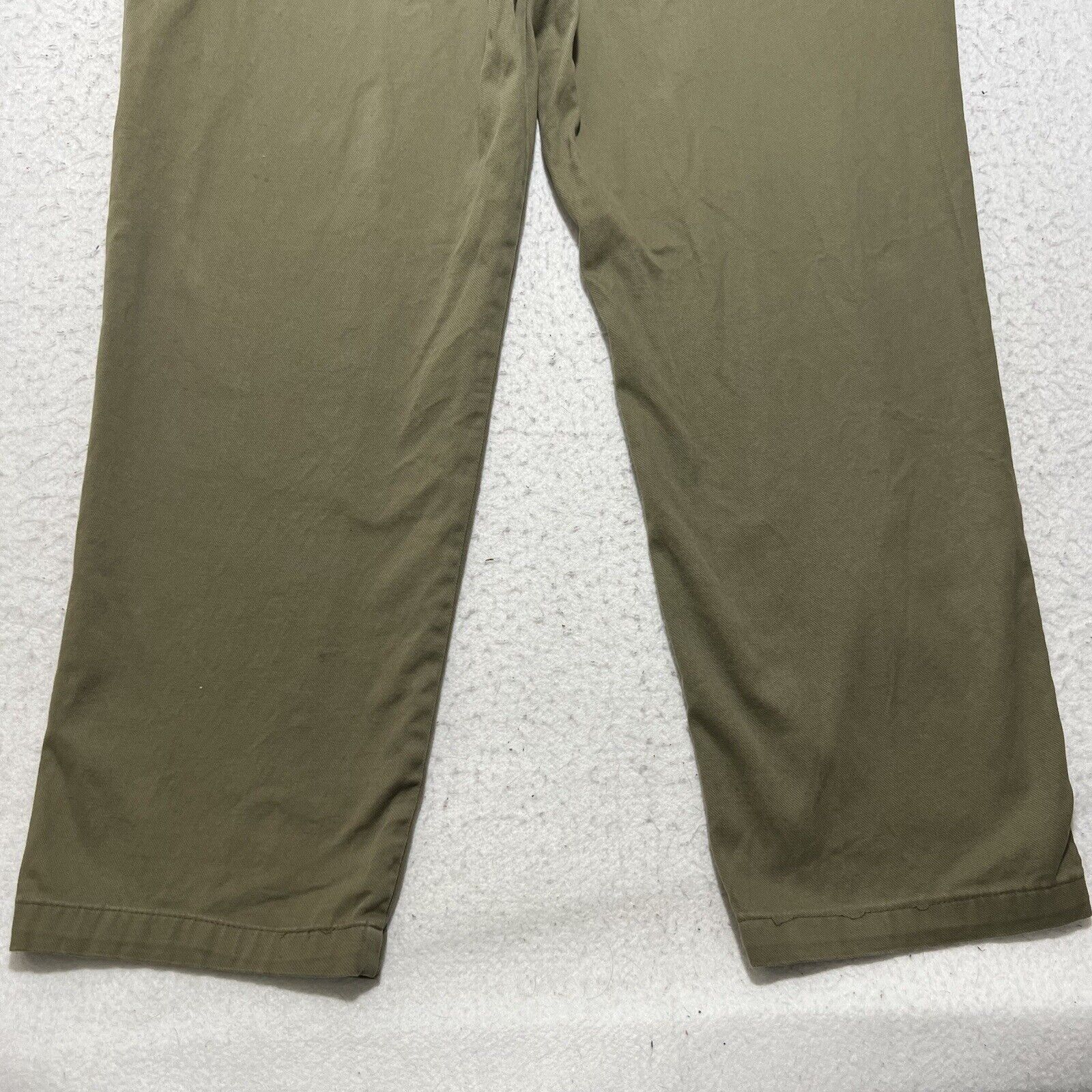 Other Cortefiel 42 Regular Fit Olive Green Straight Chino Pants Size US 42 / EU 58 - 9 Thumbnail