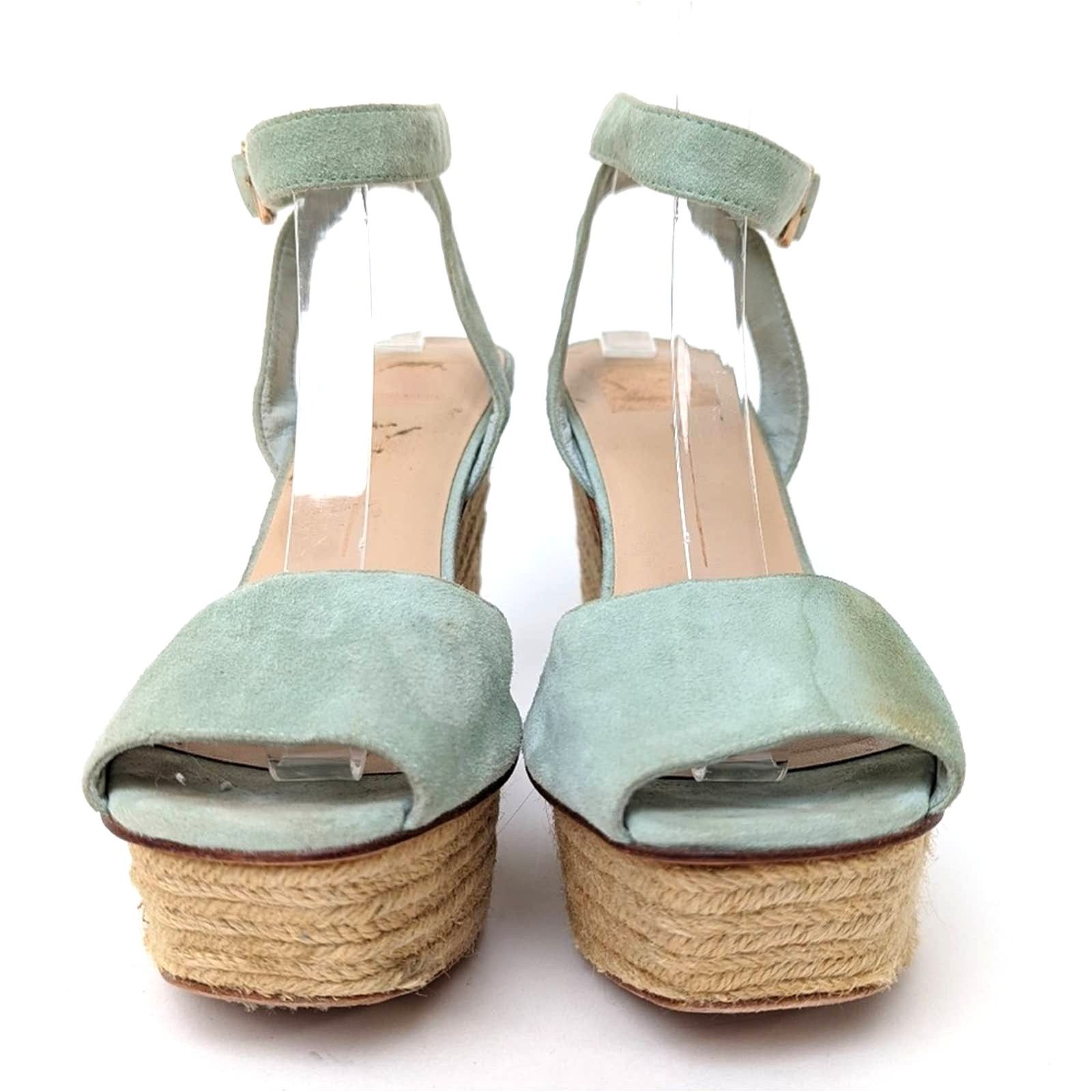 Dolce Vita Dolce Vita Suede Leather Platform Espadrille Wedge Sandals Size US 9 / IT 39 - 7 Thumbnail