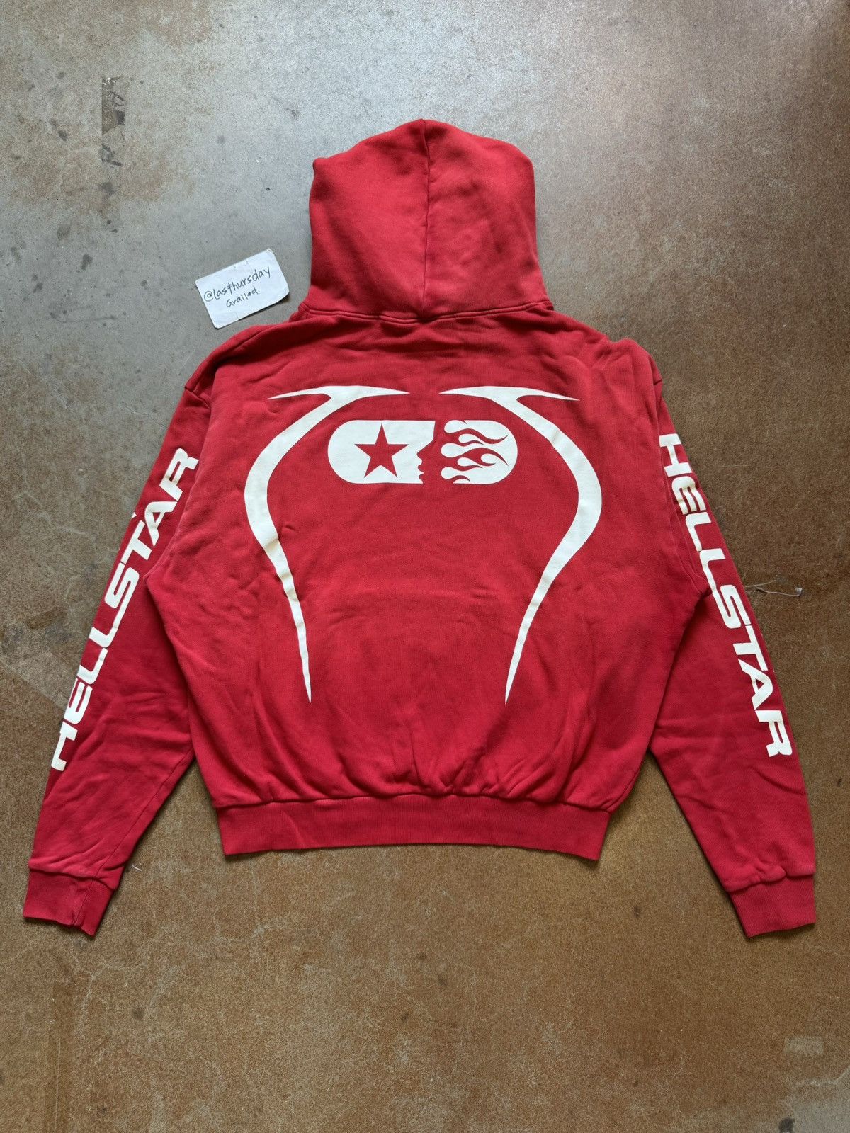 HELLSTAR HELLSTAR Sport Hoodie Red XL | Grailed