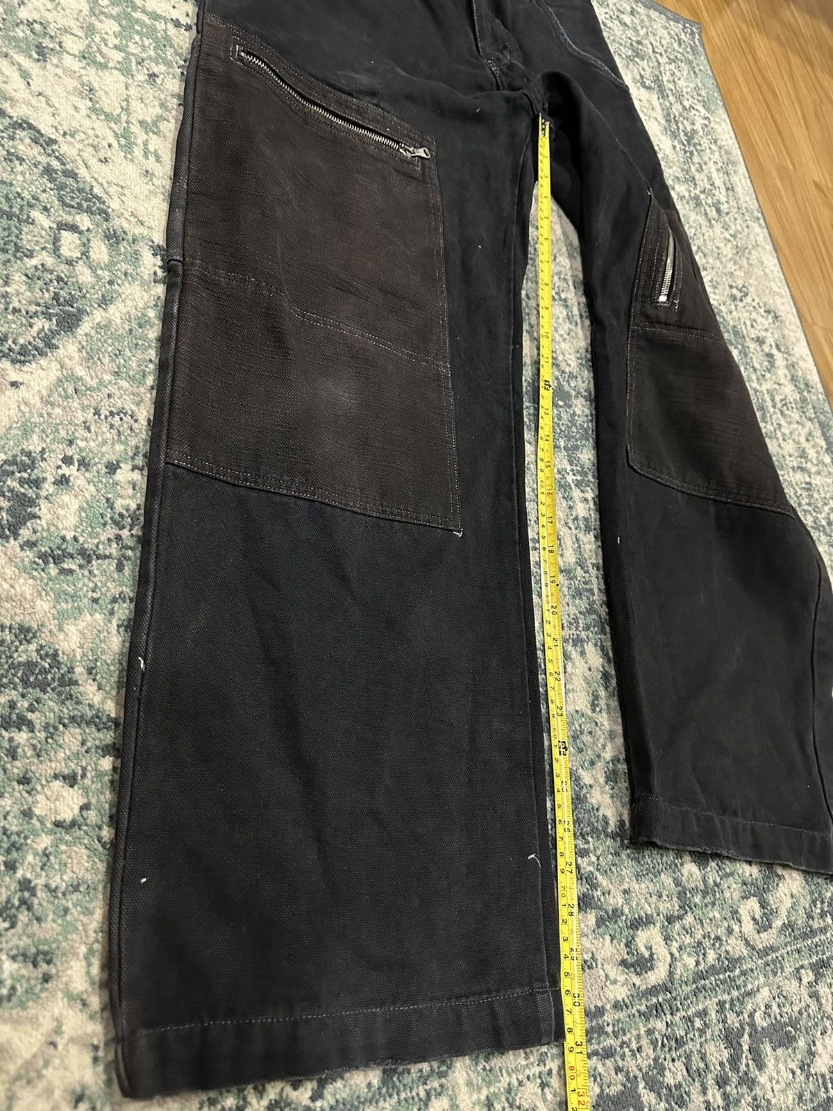 Armani Vintage Armani Cargo Double Zipper Double Knee Baggy Pants Size US 32 / EU 48 - 18 Thumbnail