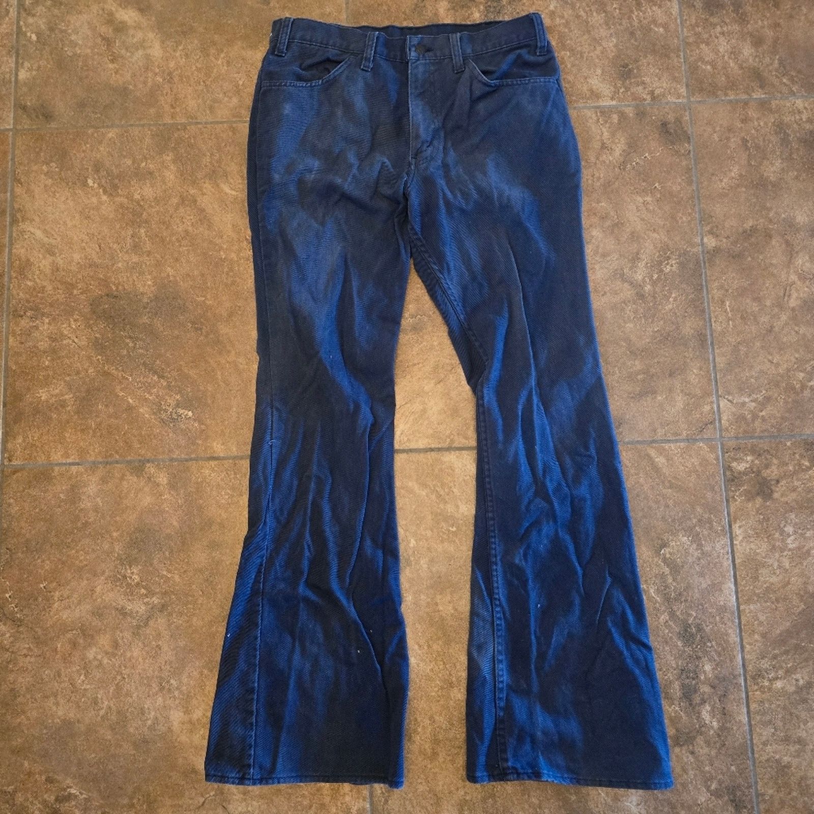 Levi's Navy Denim | LEVI | High Waisted Corduroy Jean Size 32" / US 10 / IT 46 - 1 Thumbnail