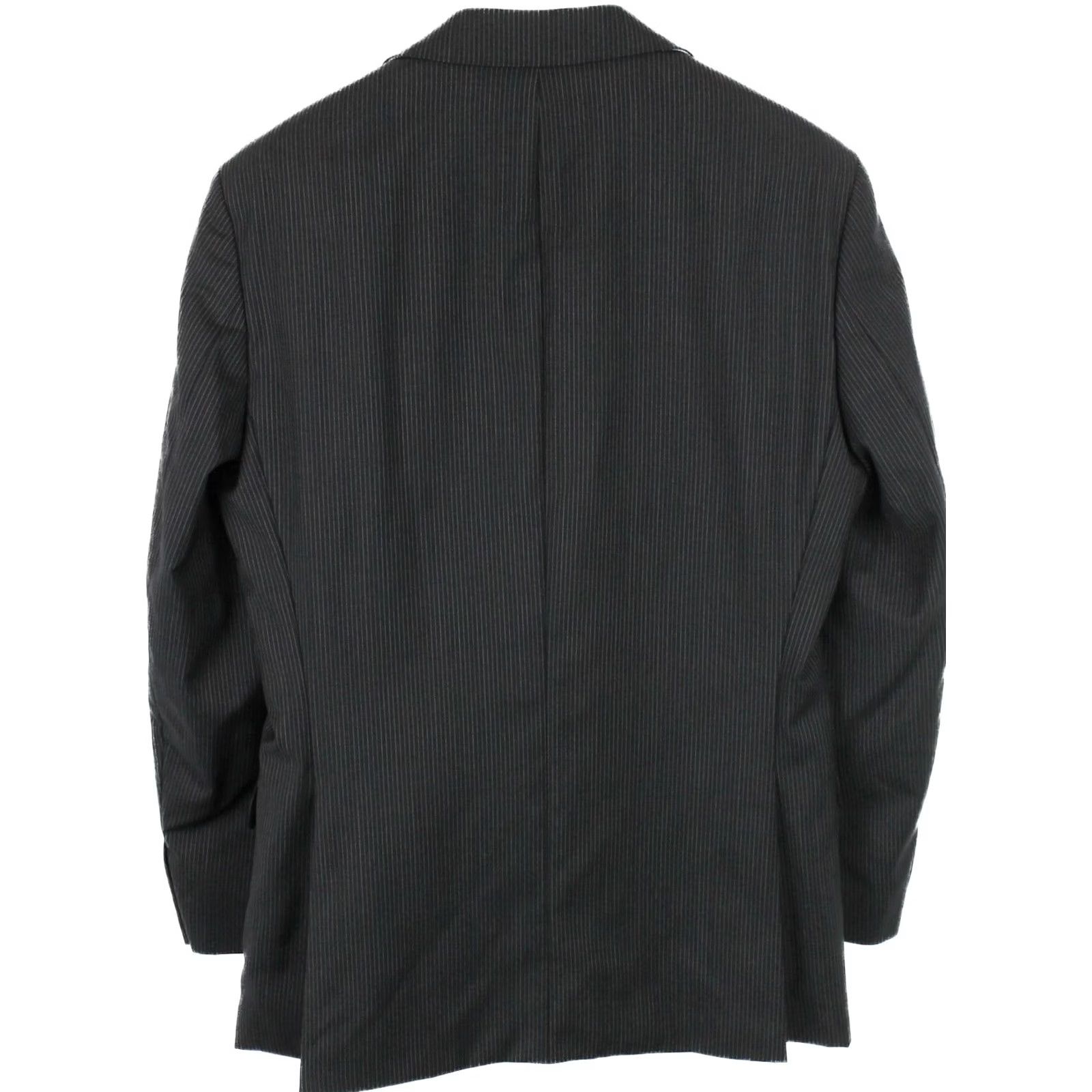 Hugo Boss HUGO BOSS Blazer Men US 36R Wool Pinstripe Notch Lapel Pasini1/Movie1 Wool Pinstripe Blazer Mens Size 36R - 2 Thumbnail