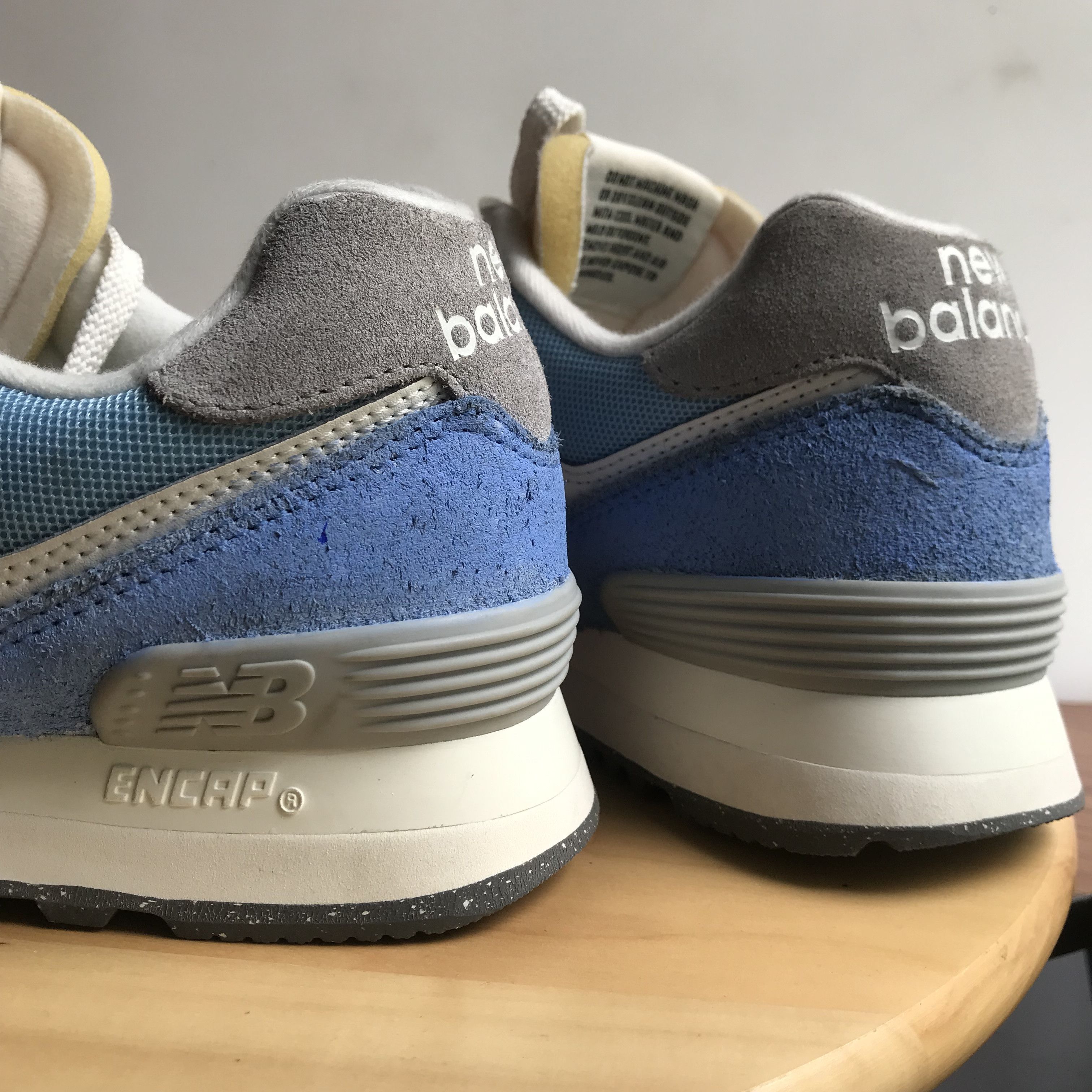 Hypebeast × New Balance New Balance 574 Blue Laguna Sea Salt U574RCA U RCA sneakers Size US 5.5 / EU 38 - 8 Thumbnail