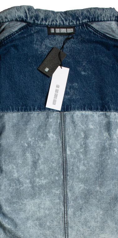 LGN LOUIS GABRIEL NOUCHI LGN Louis Gabriel Nouchi, Blue washed denim jacket Size US M / EU 48-50 / 2 - 8 Thumbnail